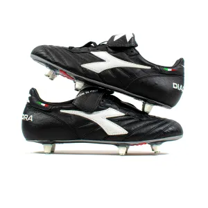 Upgraded design Luxe Comfort Diadora Brasil SC black White SG