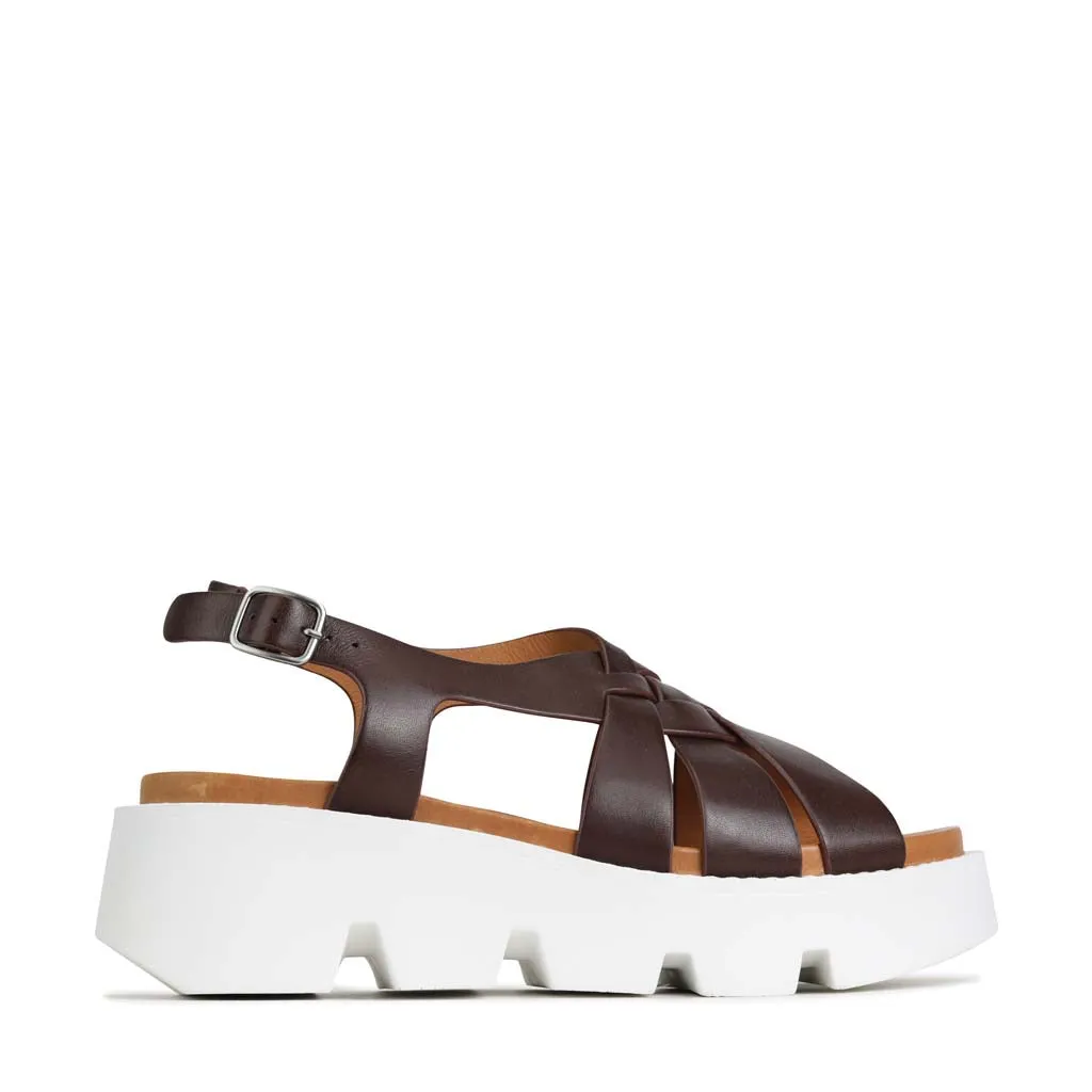 representative Premium KAILYN LEATHER PLATFORM SANDALS