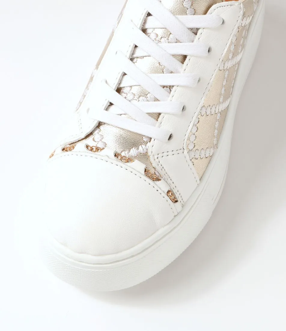 Slip On ALFIE & EVIE FRANKIE WHITE GOLD