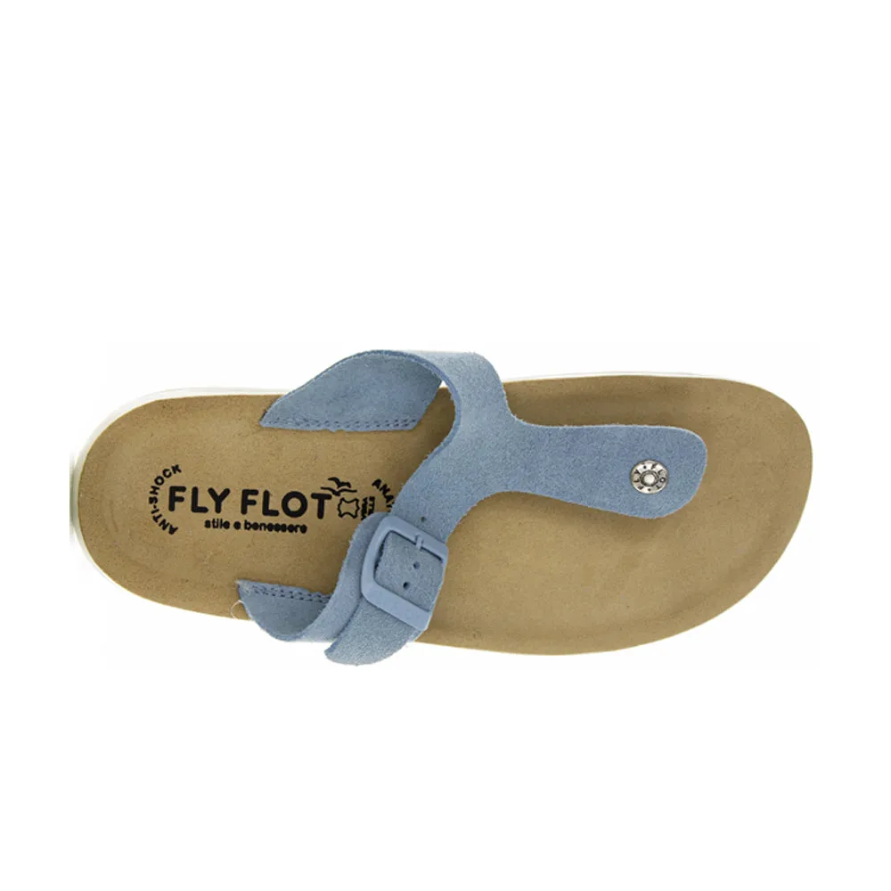 Roof Glow fire night FLY FLOT 77H59 LIGHT BLUE