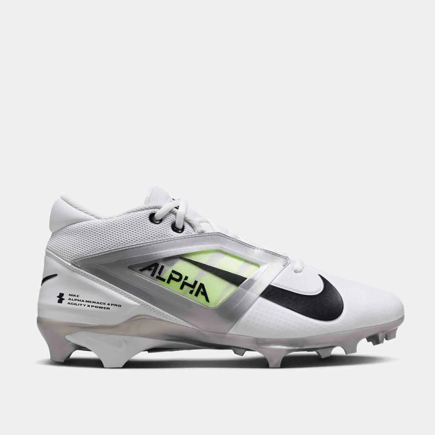 Dynamic Sprint Breathable mesh Men's Nike Alpha Menace 4 Pro Football Cleats
