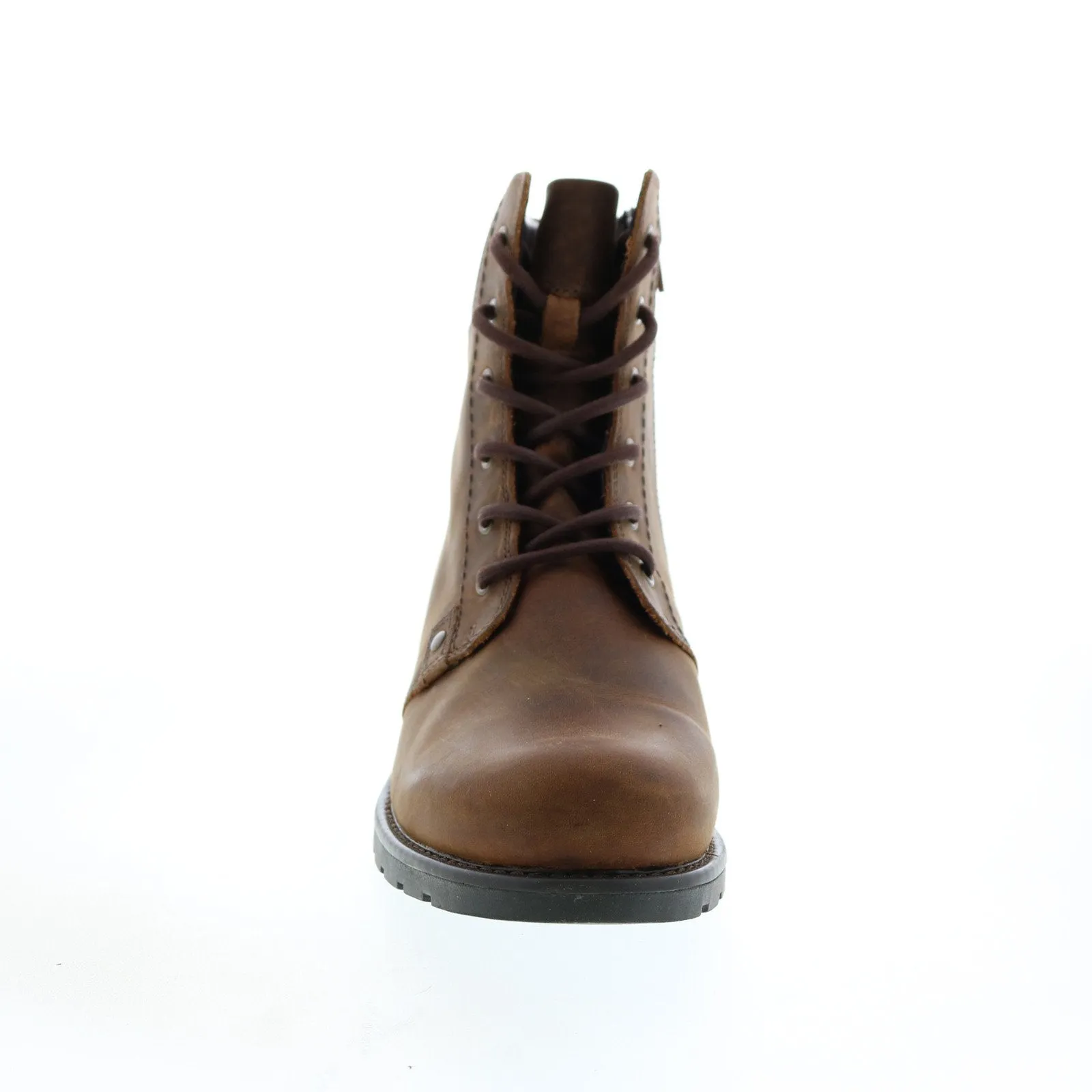 Clarks Orinoco Spice 26110935 Womens Brown Leather Zipper Dress Boots Outdoor Look Reinforced toe