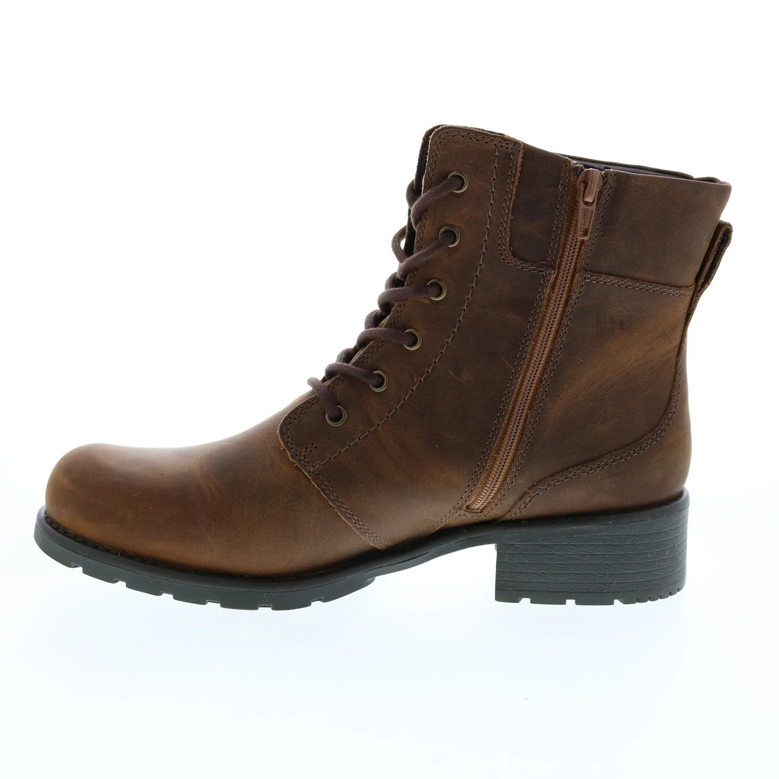 Fitness Enthusiast Support frame Clarks Orinoco Spice 26110935 Womens Brown Leather Zipper Dress Boots