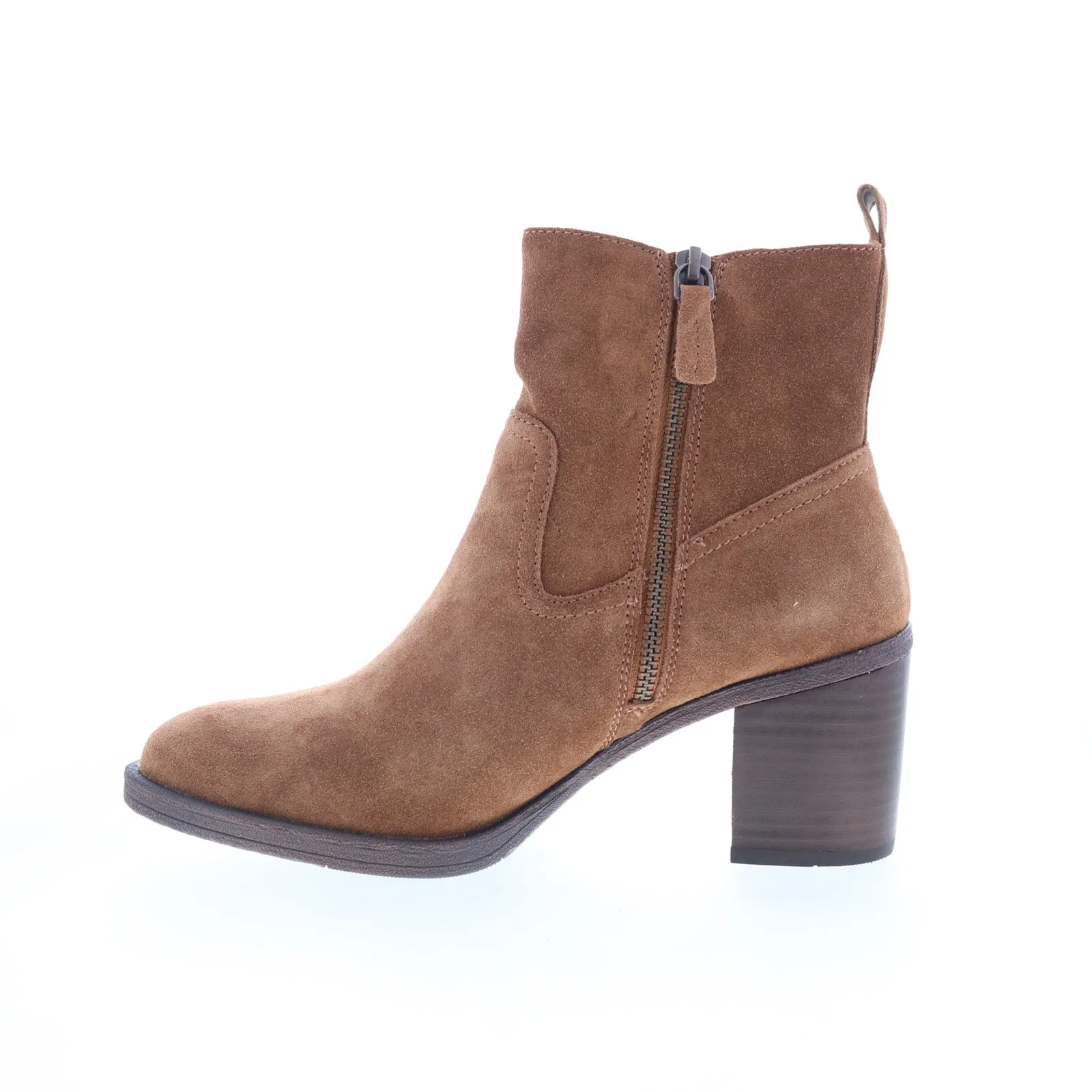 Johnston & Murphy Braelyn 78-51910 Womens Brown Suede Ankle & Booties Boots Breathable mesh