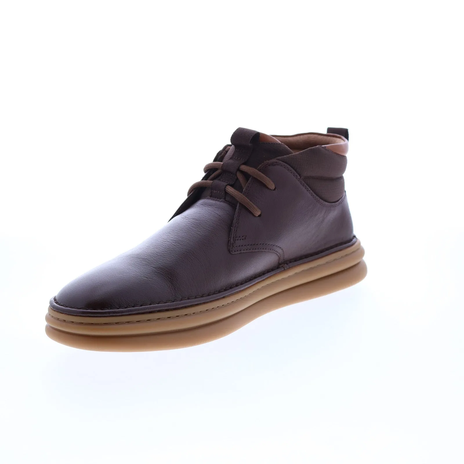 Functional Style Outback Proof Stacy Adams Delson 25556-202 Mens Brown Leather Lace Up Chukkas Boots