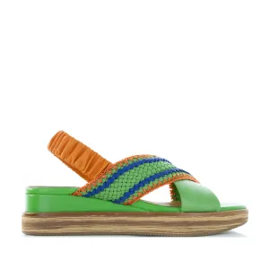 Flexible Layers BRESLEY DEBACLE GREEN MULTI