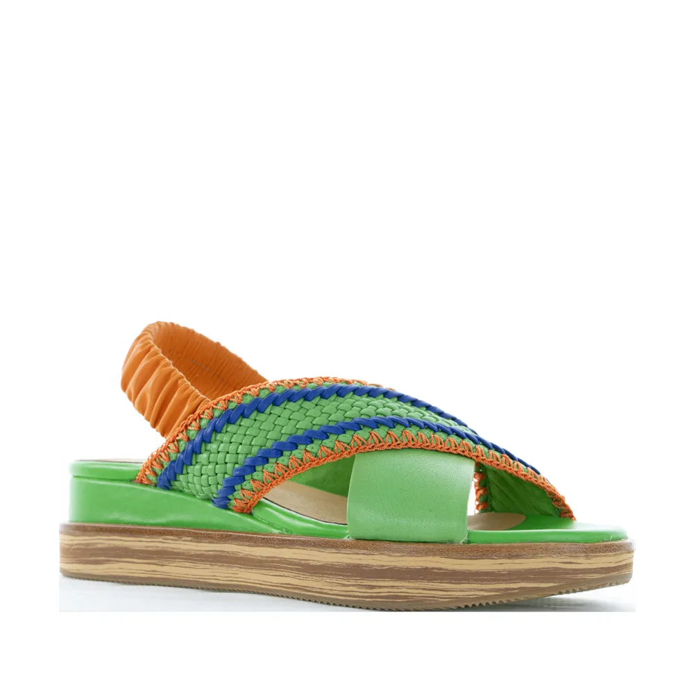 Ankle Soft BRESLEY DEBACLE GREEN MULTI