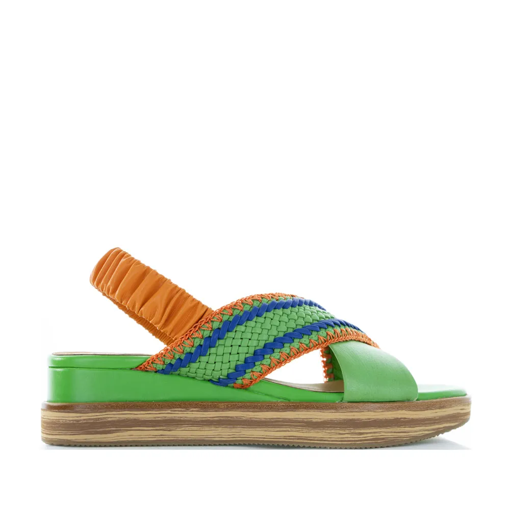 Flexible Layers BRESLEY DEBACLE GREEN MULTI