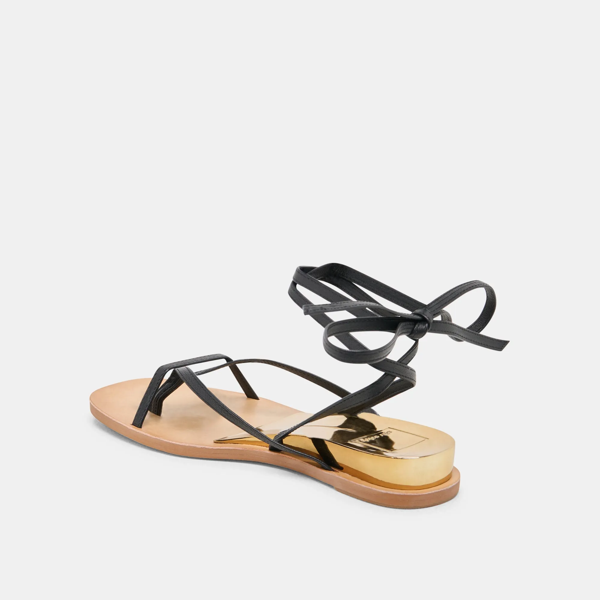 Park Date Relax Vibe RUDIE SANDALS BLACK LEATHER