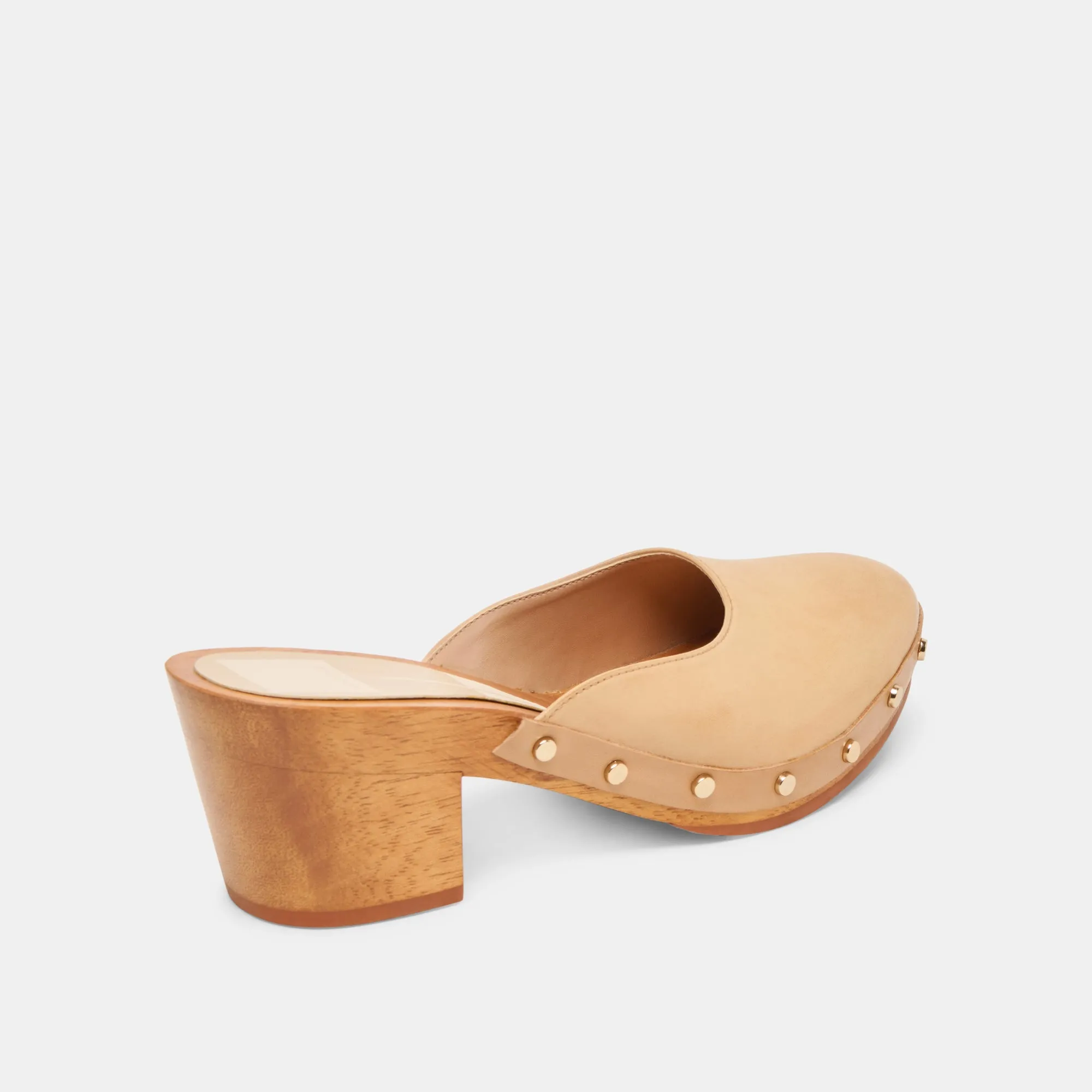 Frost Safe CAMYN HEELS CAFE LEATHER