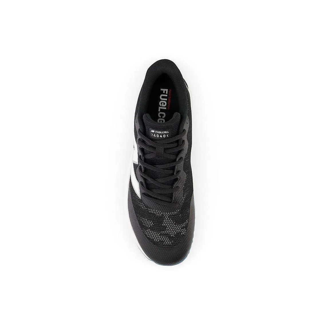 Day Fit New Balance Men's FuelCell 4040 V7 Turf Baseball Shoes - Black / Optic White / Ice Blue - T4040BK7