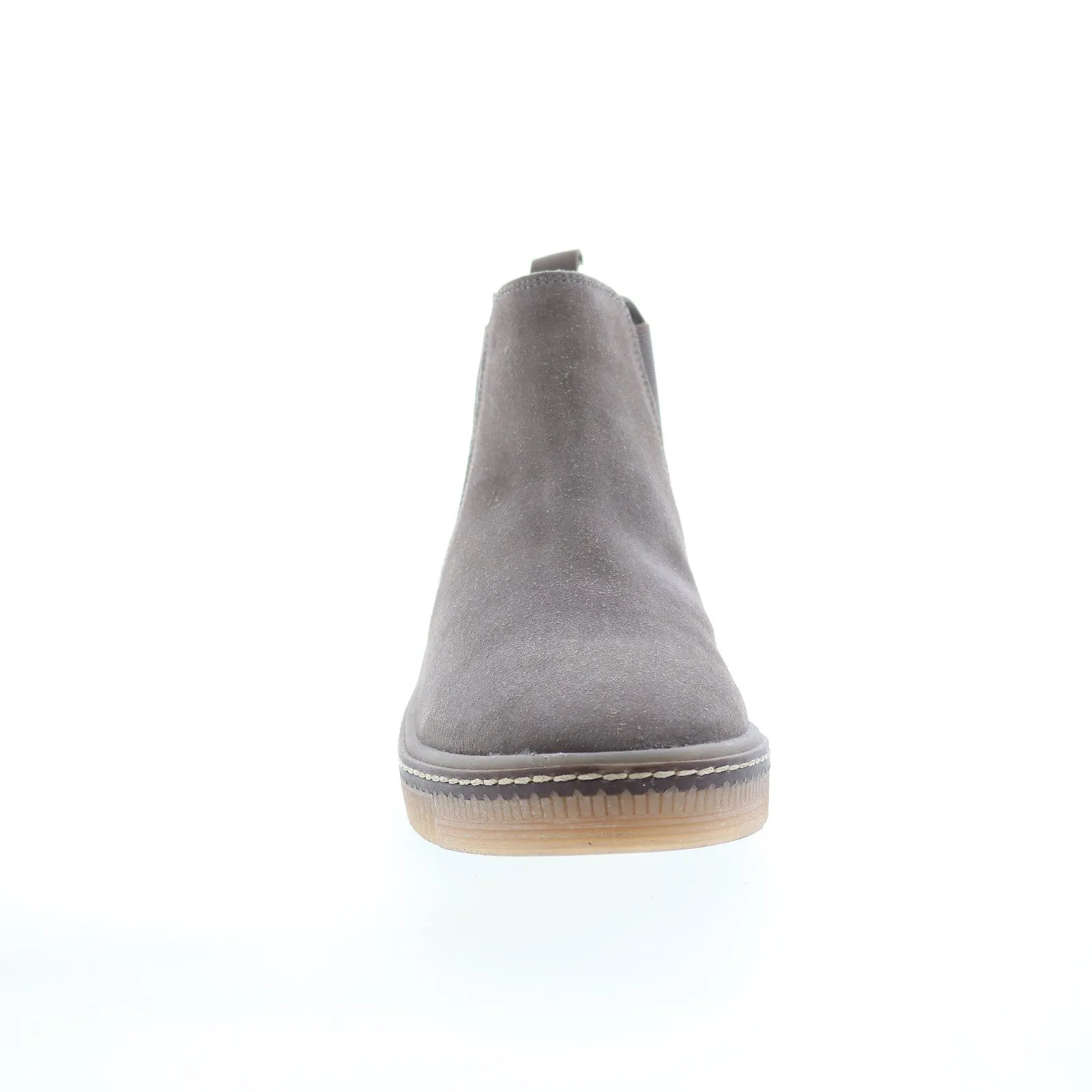 Diba True Yea Sayer 46015 Womens Gray Suede Slip On Ankle & Booties Boots Classic Touch Modern Edge