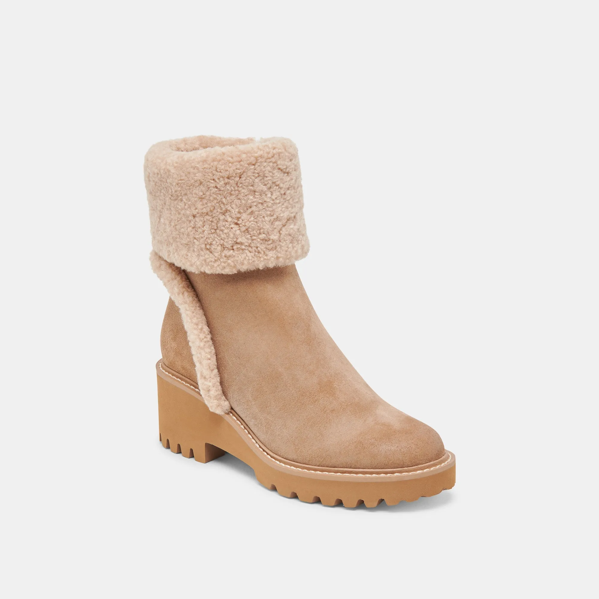 Seamless Feel Premium Cushion HUG H2O BOOTS MUSHROOM SUEDE