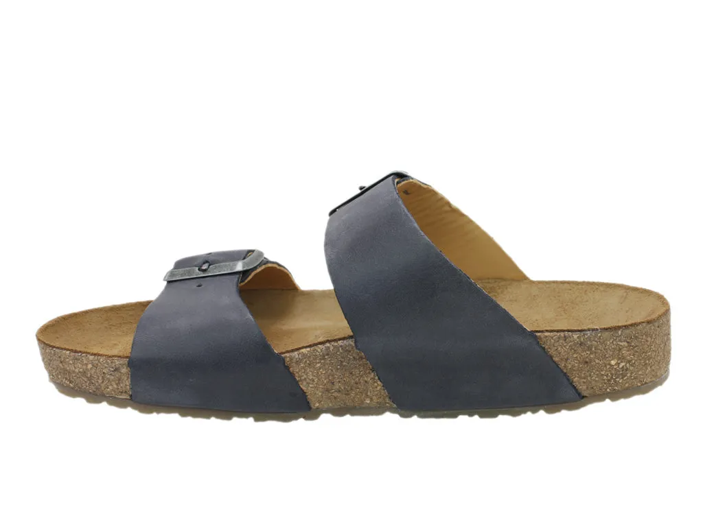 Haflinger Sandals Andrea Country Marine Bow Charm easy move