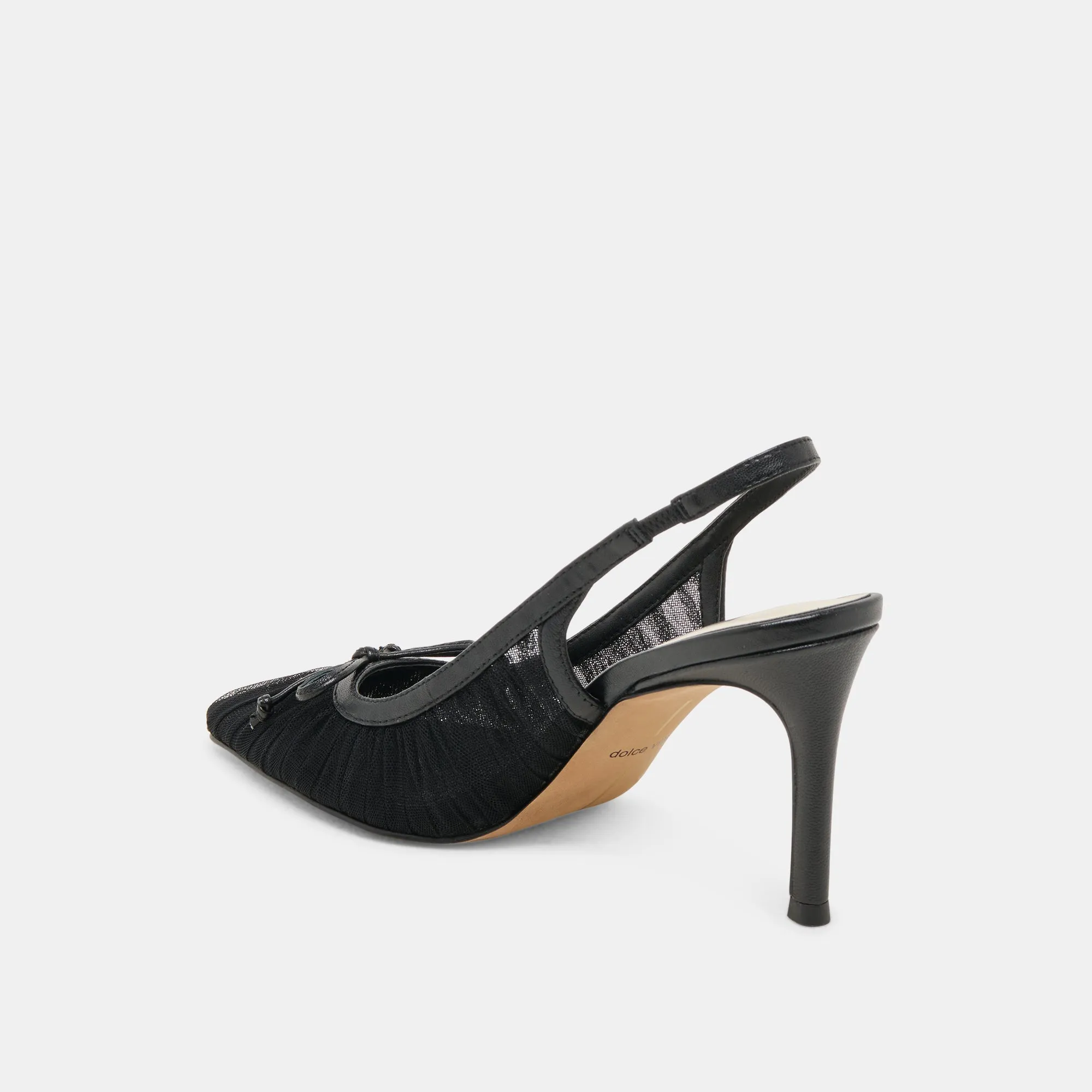 Mid Top YELA HEELS BLACK TULLE
