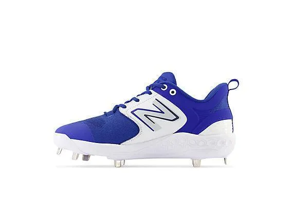 New Balance Men's Fresh Foam X 3000 V6 Metal Baseball Cleats - Royal Blue with White - L3000TB6 Casual Footwear