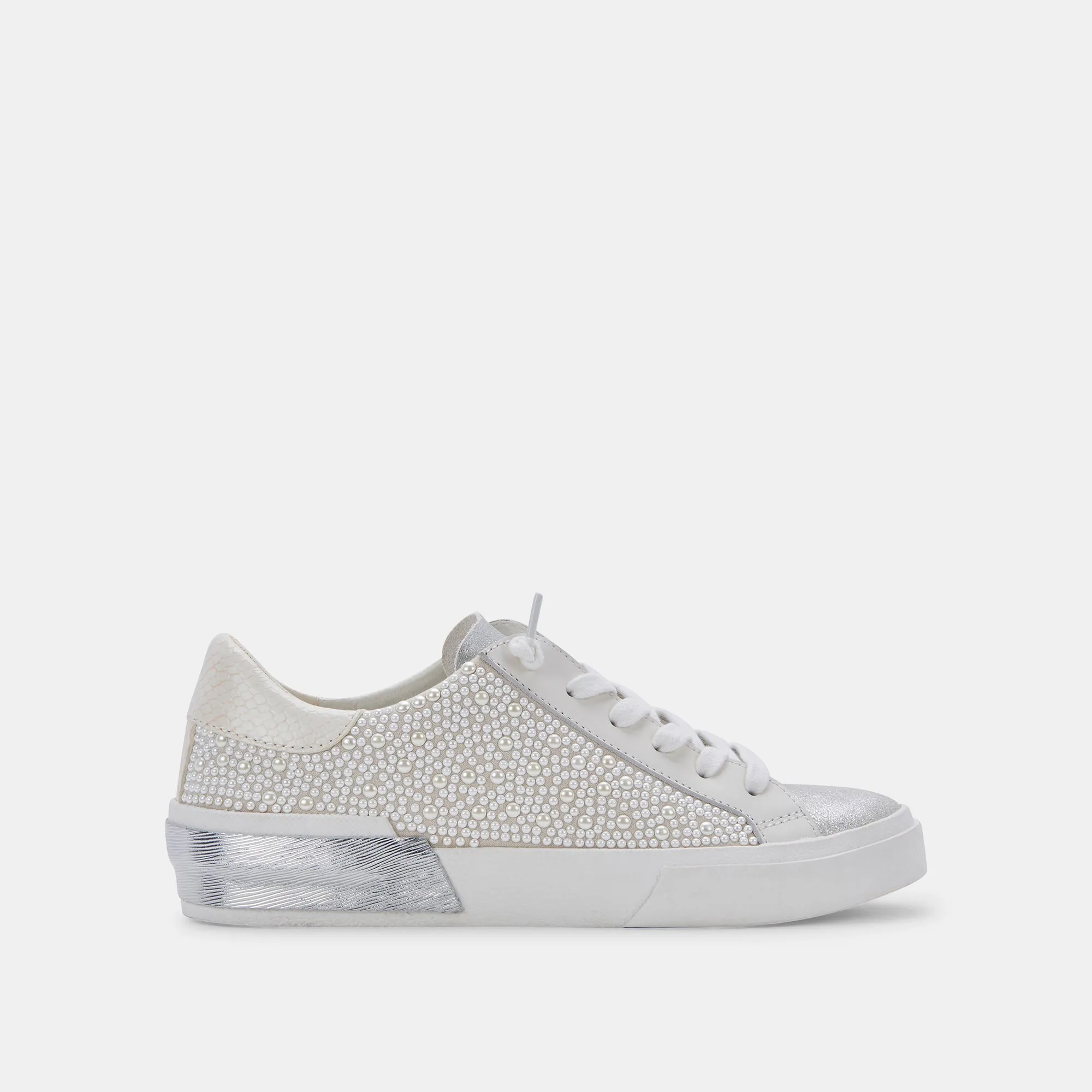 ZINA PEARL WIDE SNEAKERS VANILLA PEARLS Run Trail