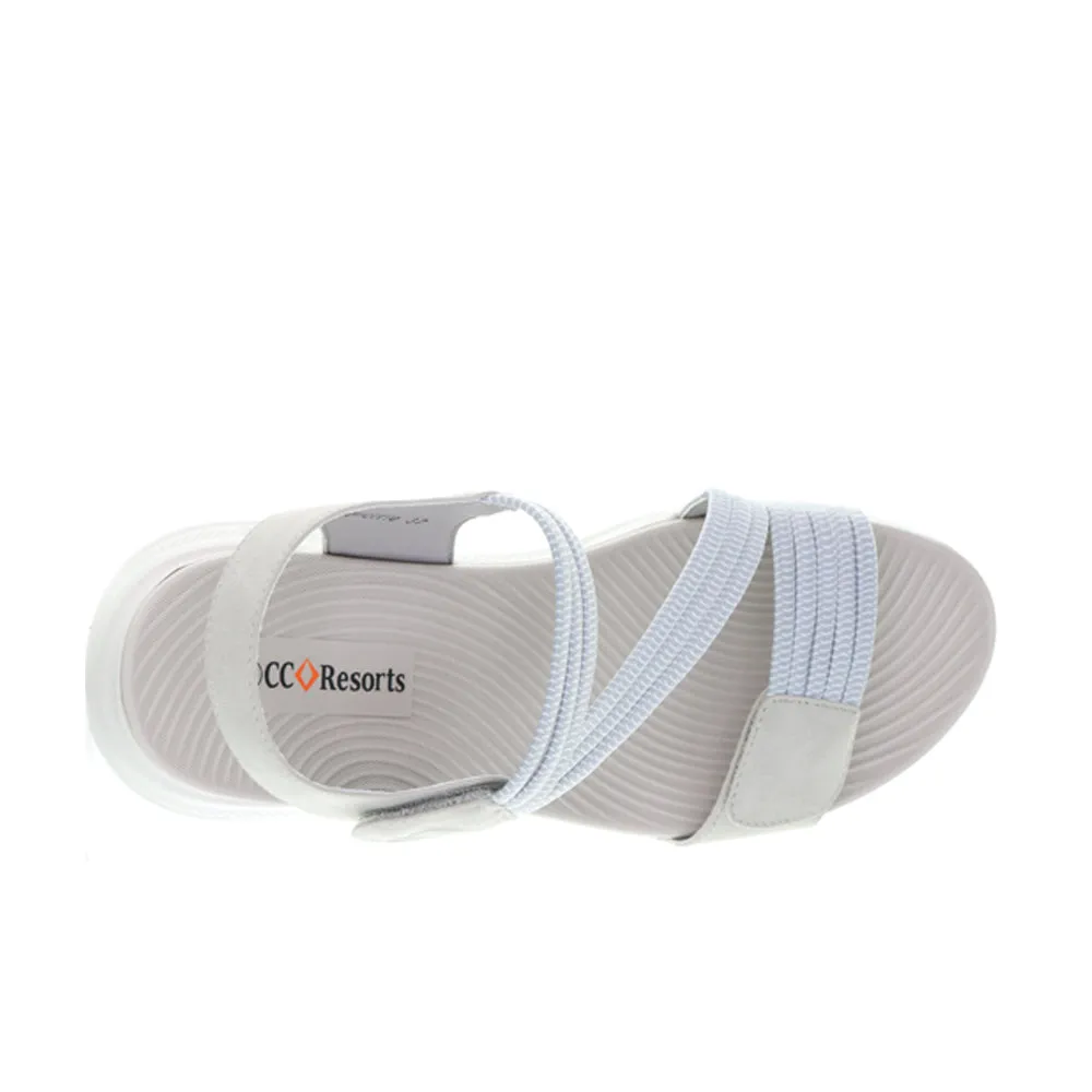 CC RESORTS FLORRIE LT GREY MULTI Bare Feel Light Build