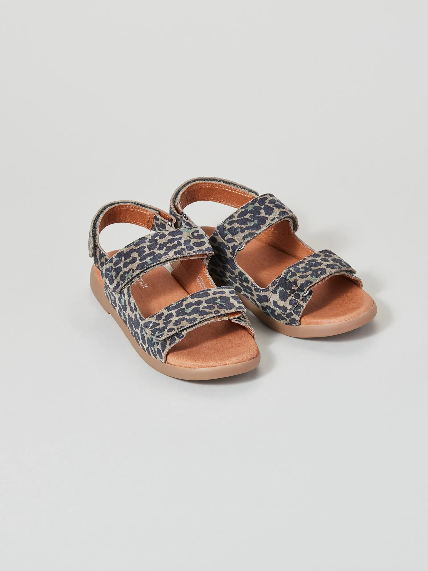 Solar Junior Strap Sandal Khaki Camo Animal Carry Light Cool Fit