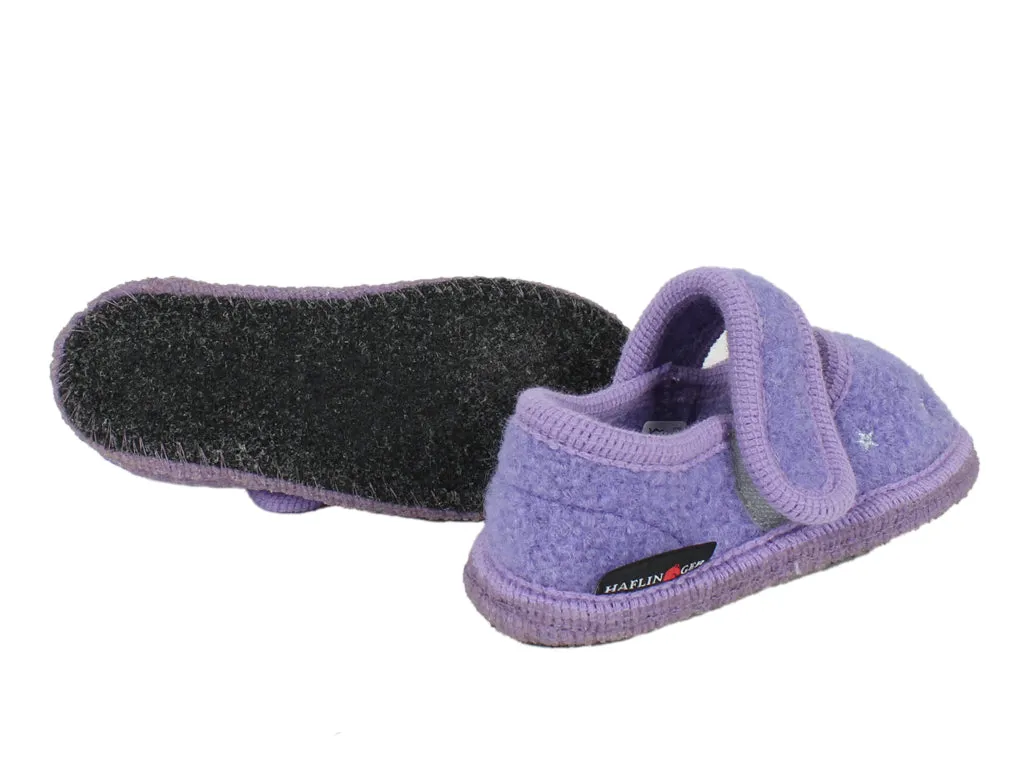 Haflinger Children's slippers Starlight Orchid Trend Glow Happy Move