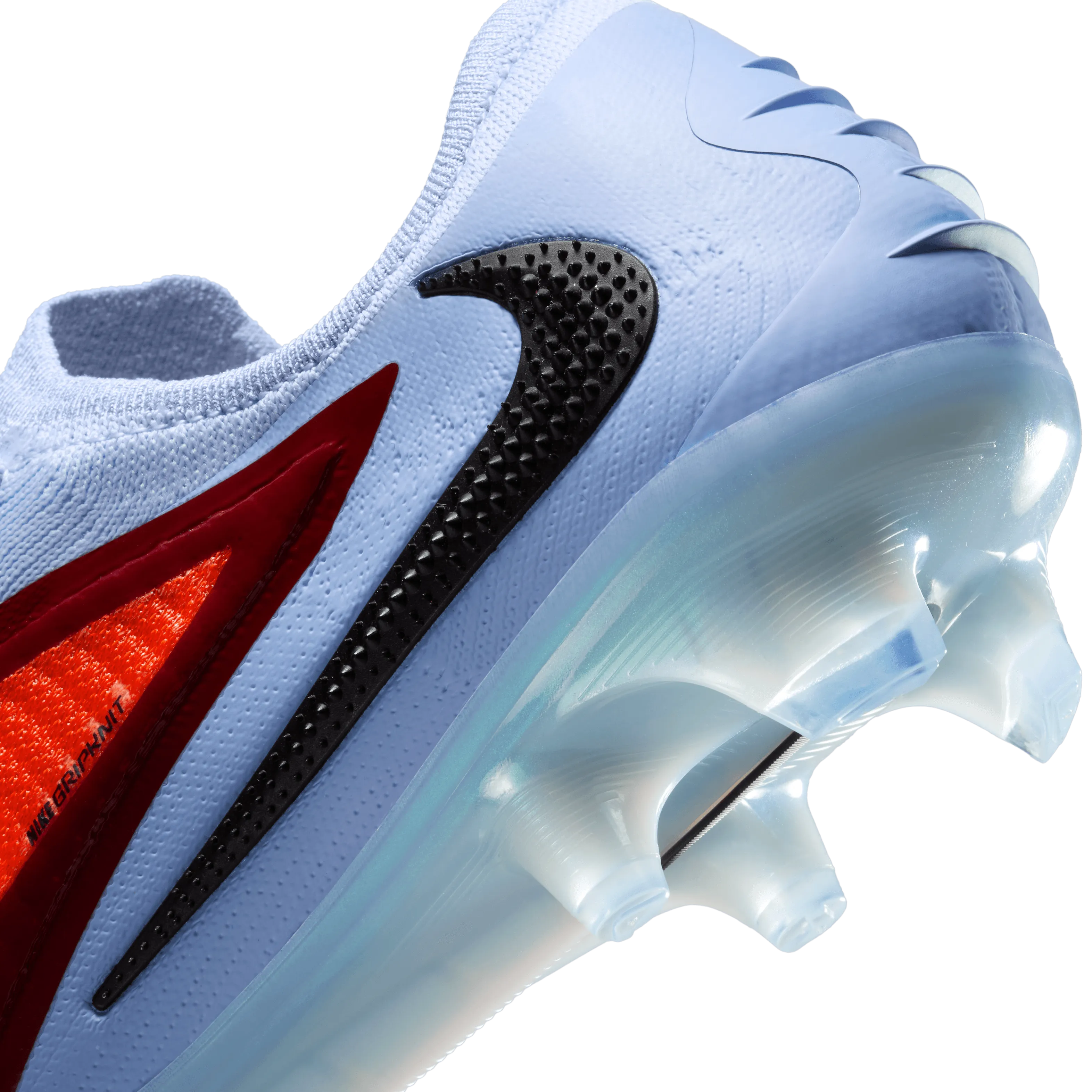 Nike Phantom 6 Low Elite FG Football Boots (Royal Tint/Bright Crimson) Smooth ride velcro