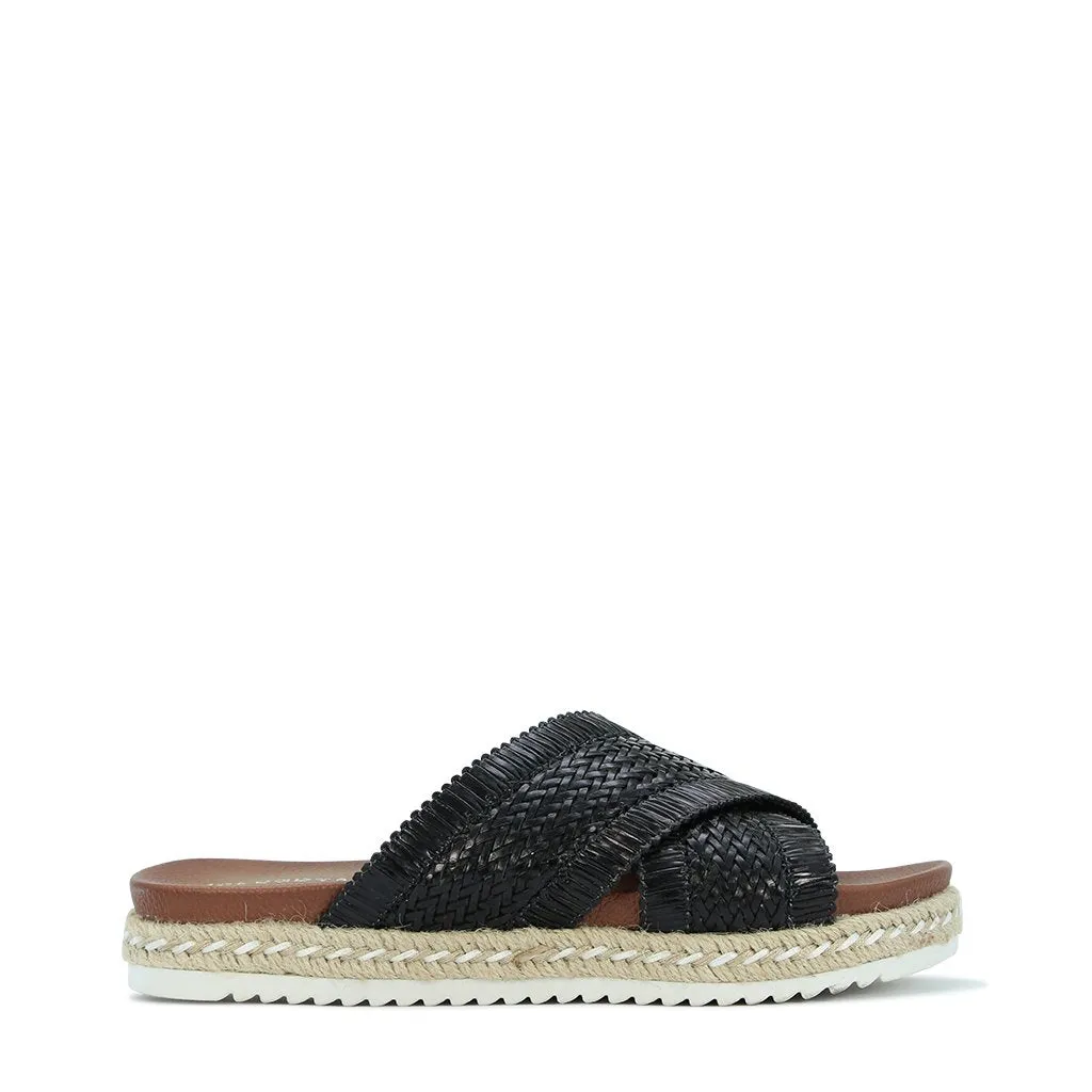 TINNY CRISSCROSS SLIDE SANDAL Dream Path
