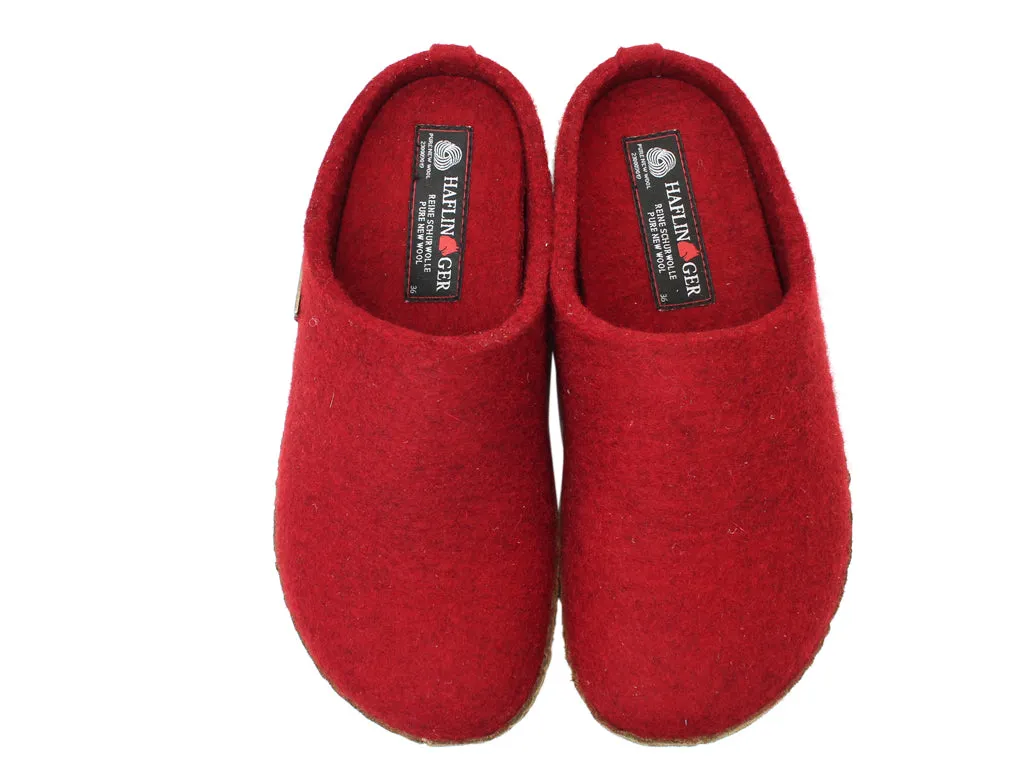 Haflinger Felt Slippers Emil Rubin Minimalist Look MidTop