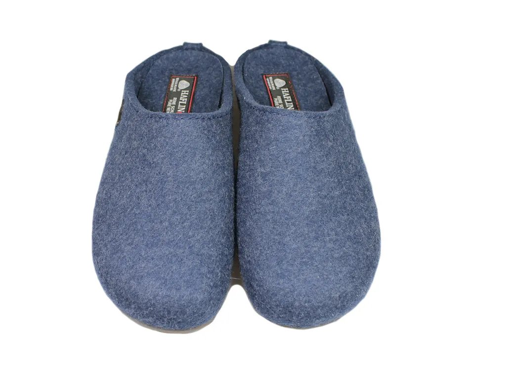 Haflinger Slippers Everest Fundus Jeans Compact Design Outdoor Ready