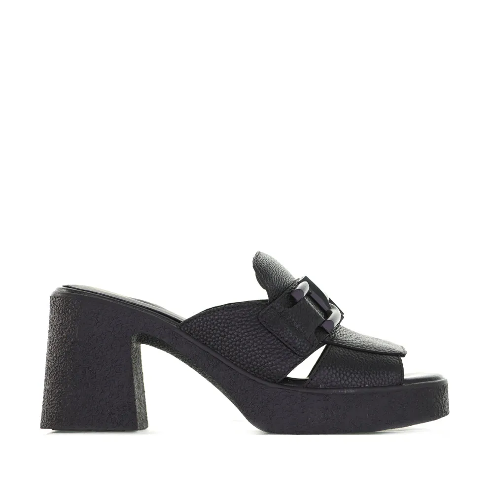 Glam Heels for Night Out Foot Stability TAMARA LONDON BASS BLACK