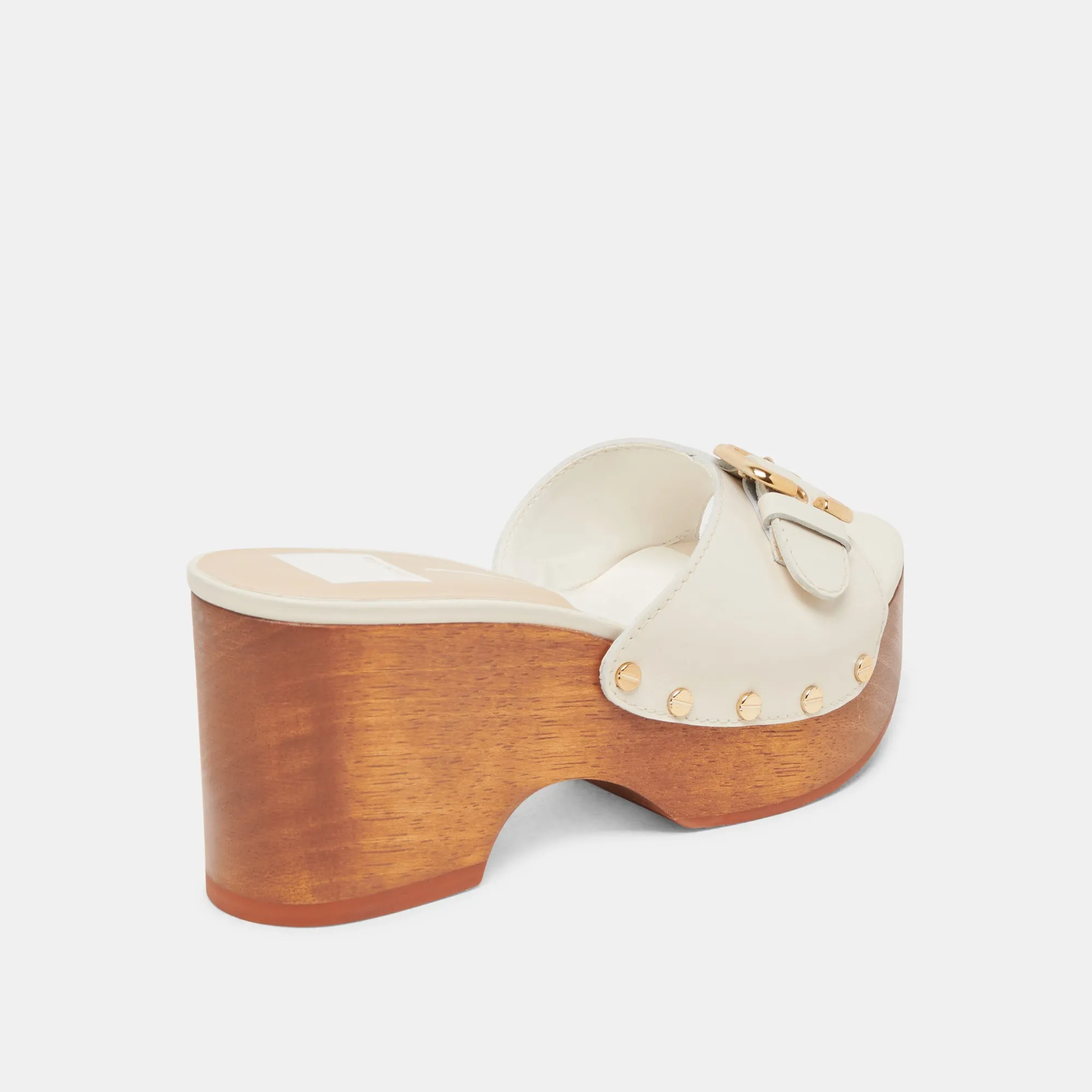 Winter Base Formal Mode YALAH HEELS OFF WHITE LEATHER