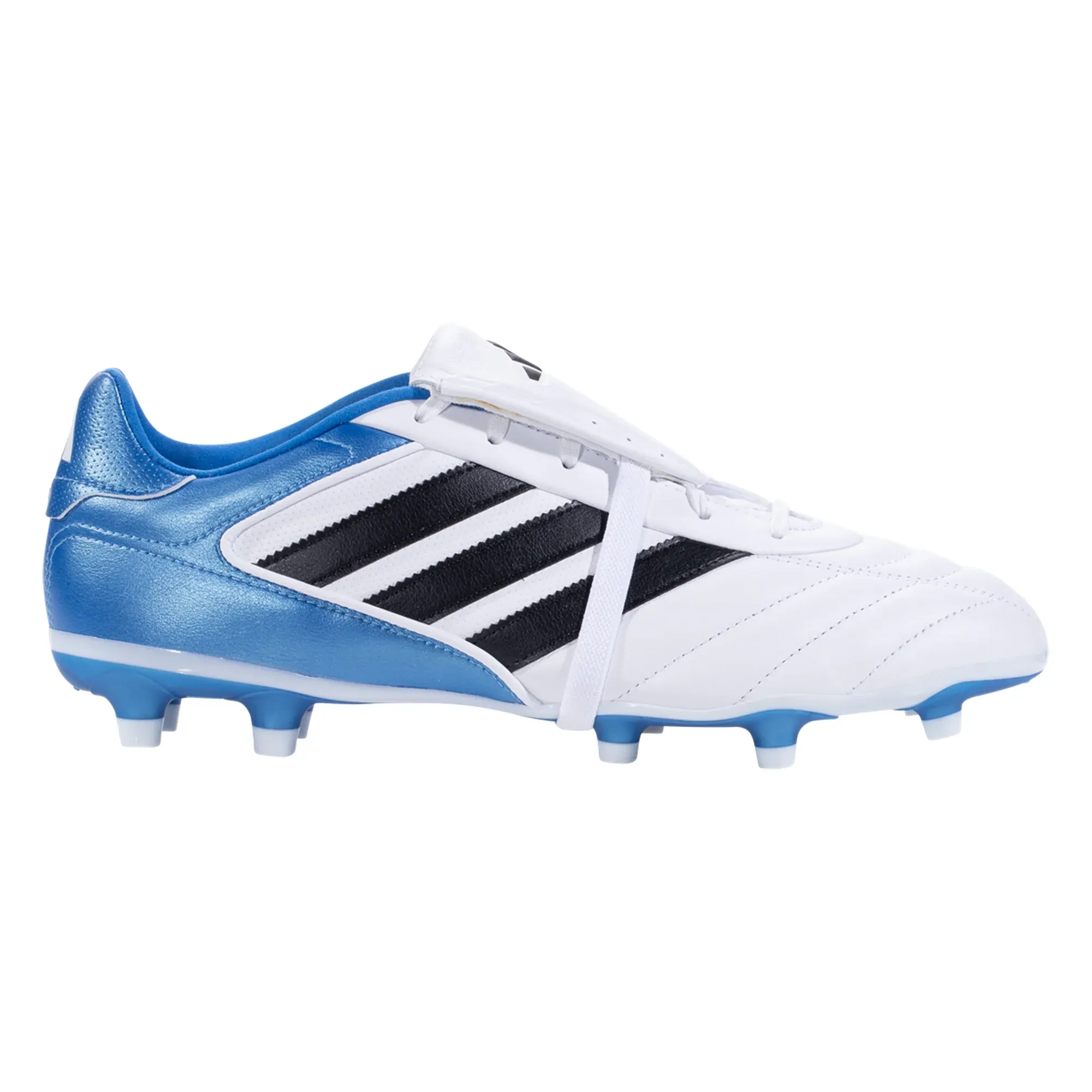 adidas Copa Gloro II FG Soccer Cleats (White/Royal Blue) Match Fit Youth Fit