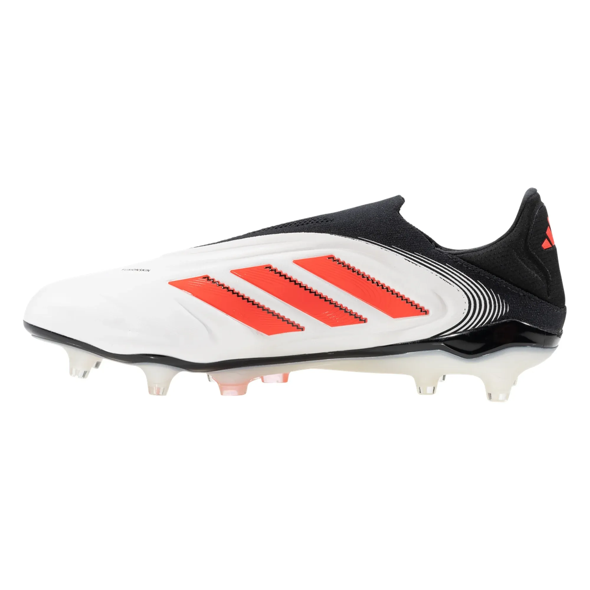 Goal Scoring adidas Copa Pure III Elite Laceless FG Soccer Cleats (White/Lucid Red/Black)