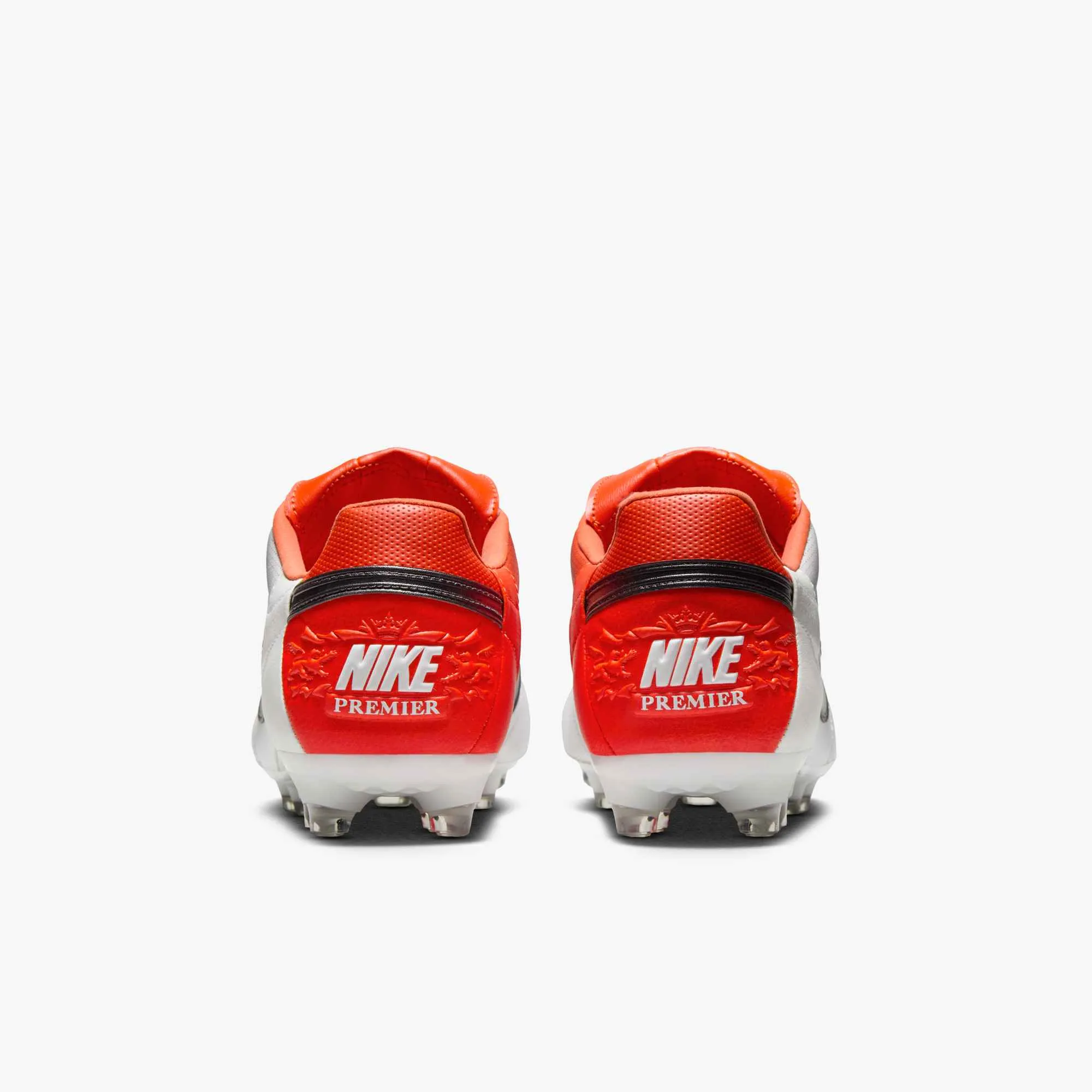 Nike Premier III Firm Ground Soccer Cleats (Team Orange/Black-White) Pivot Control Pitch Control