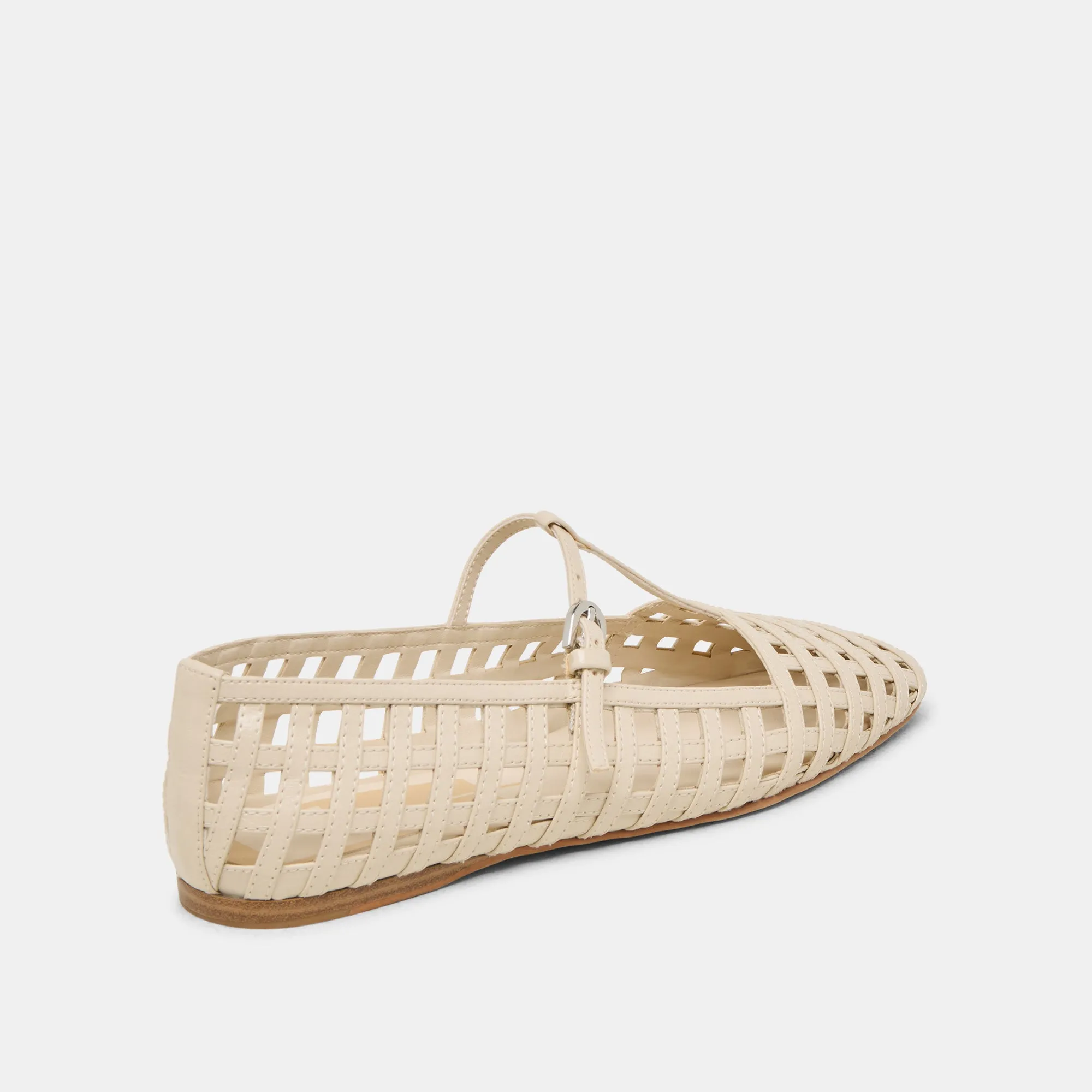 Team Lunch RAINS BALLET FLATS IVORY STELLA
