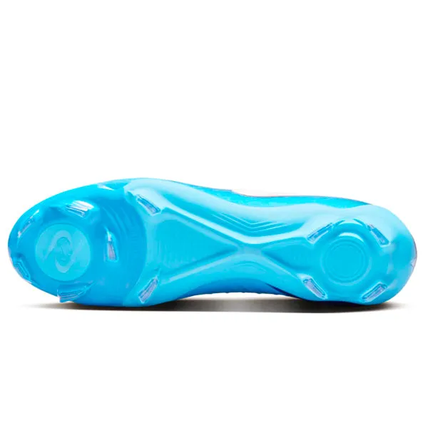Nike Phantom Luna II Pro FG Soccer Cleats (Blue Fury/White) Firm Traction