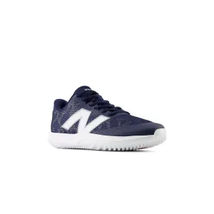 New Balance Men's FuelCell 4040 V7 Turf Baseball Shoes - Team Navy / Optic White - T4040TN7 Responsive Feel