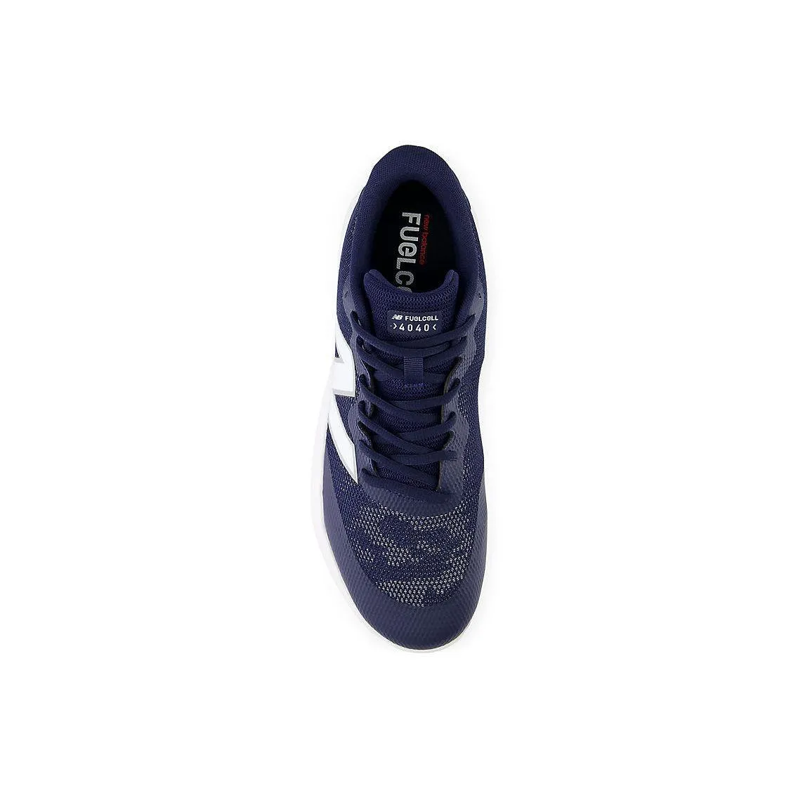 New Balance Men's FuelCell 4040 V7 Turf Baseball Shoes - Team Navy / Optic White - T4040TN7 Designer comfort