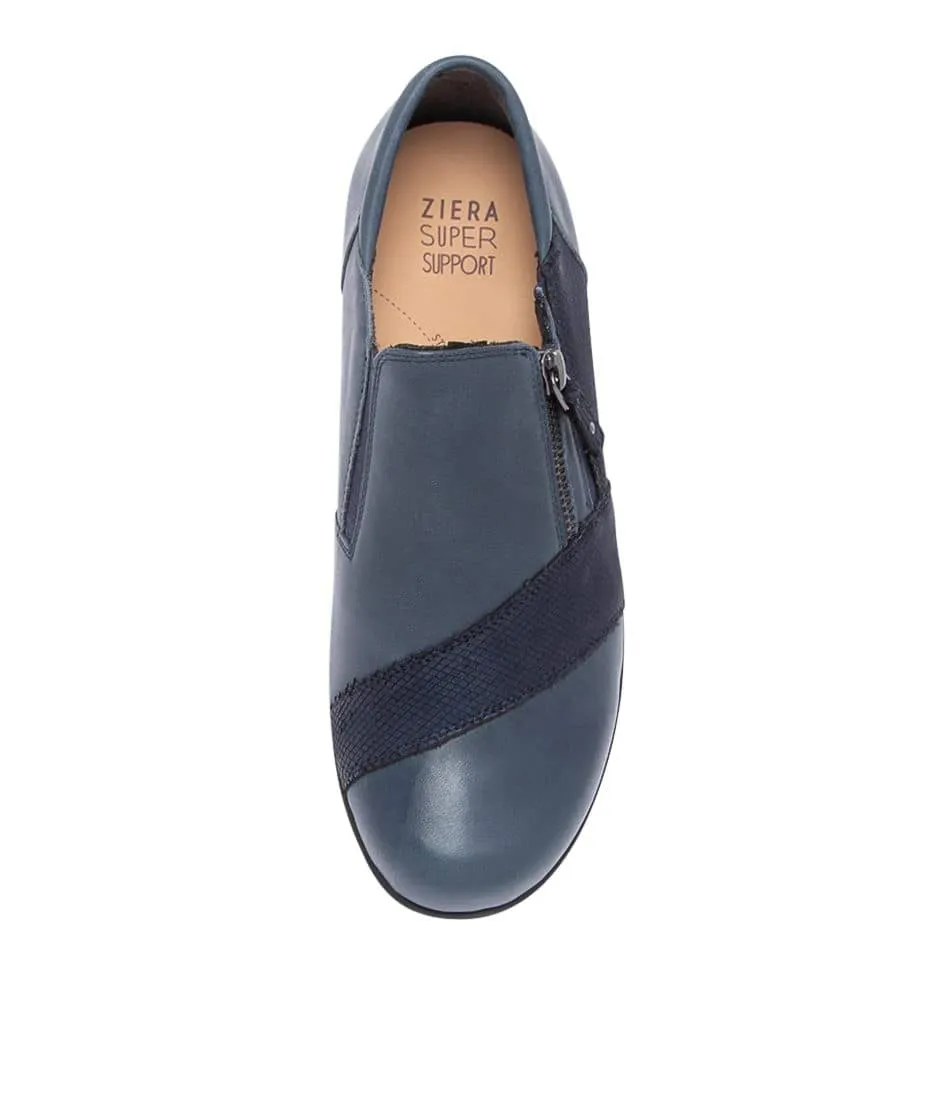 Walk Glide Fit Water Resistant ZIERA SAGE NAVY CUT