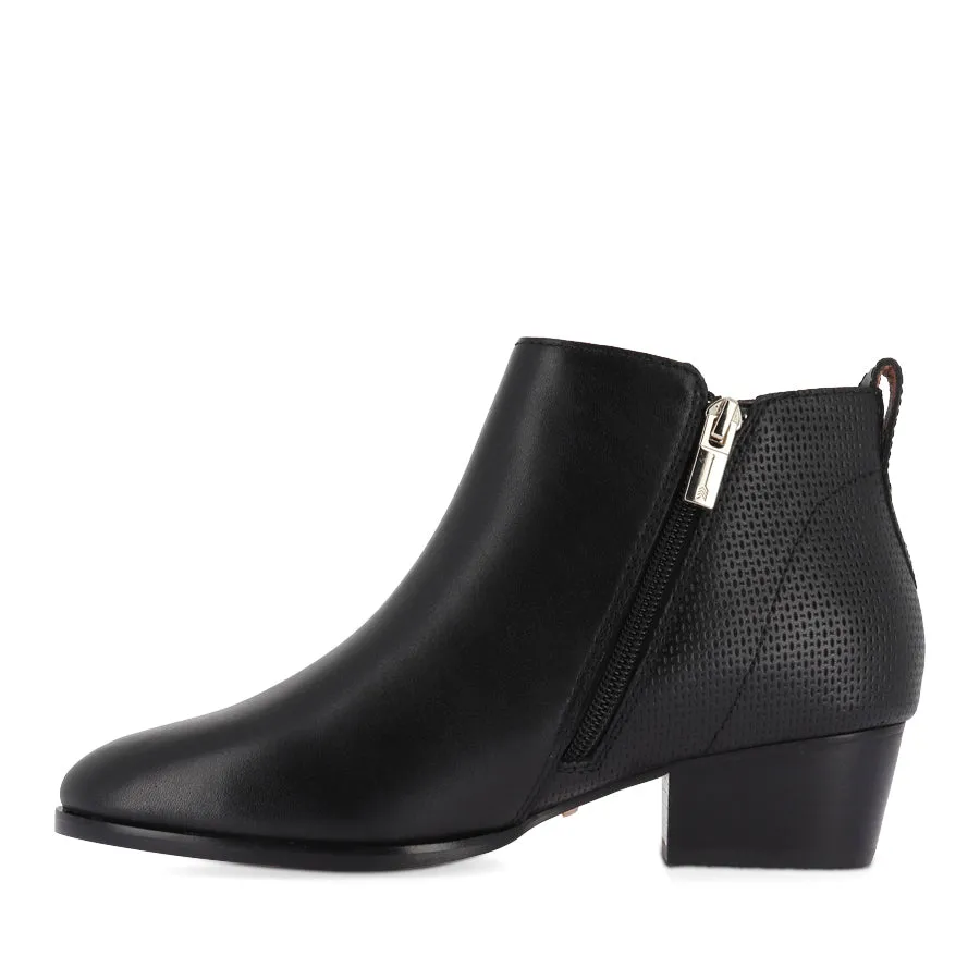 seniors' comfort normal CHARLESTON - BLACK LEATHER