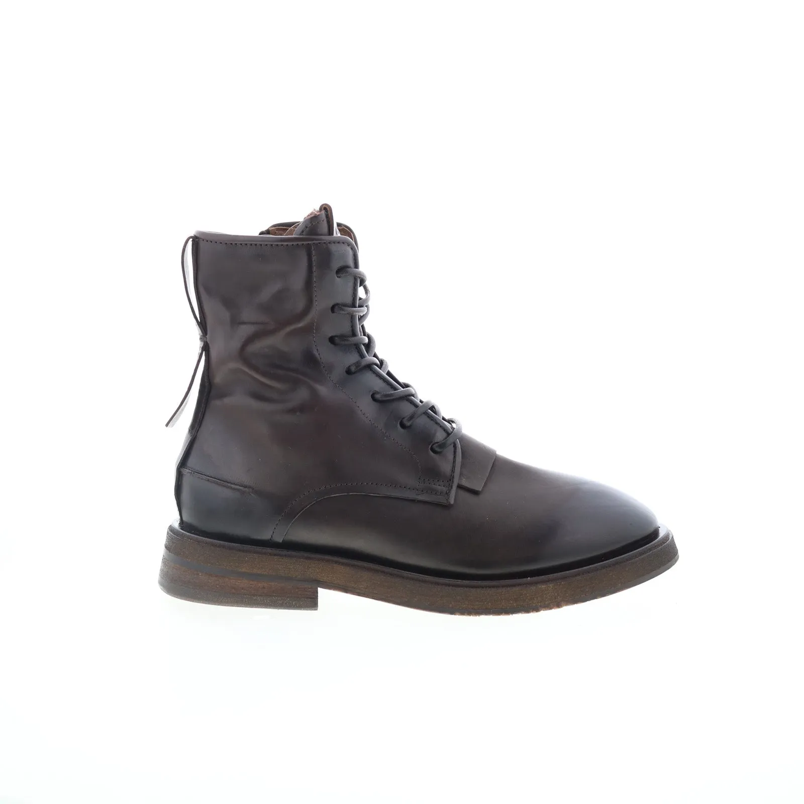 Weekend Wear Soft Cushioning A.S. 98 Chevy Womens Brown Leather Lace Up Casual Dress Boots