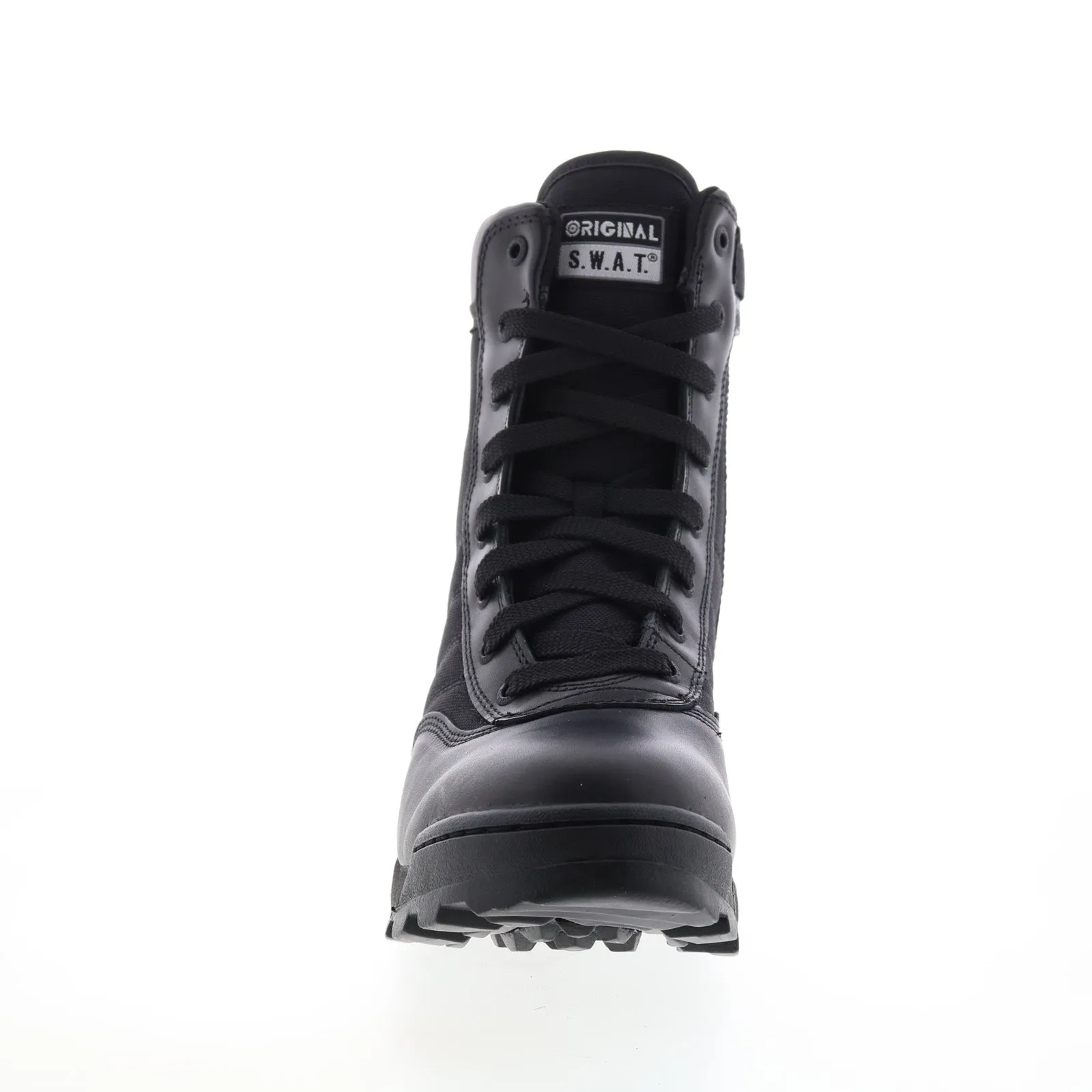 Original Swat Classic 9" Side-Zip EN 115231 Mens Black Tactical Boots Soft Sole Ankle Support