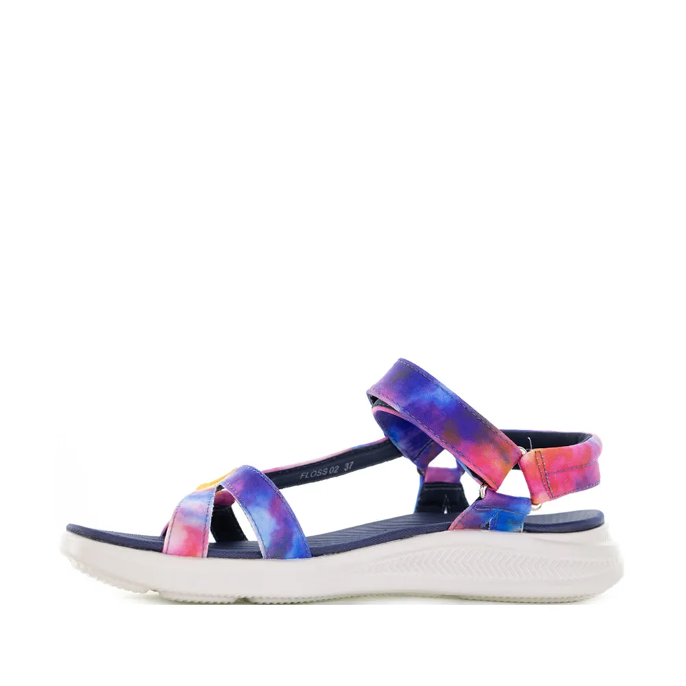 CC RESORTS FLOSS NAVY RAINBOW PRINT Mid Top Soft