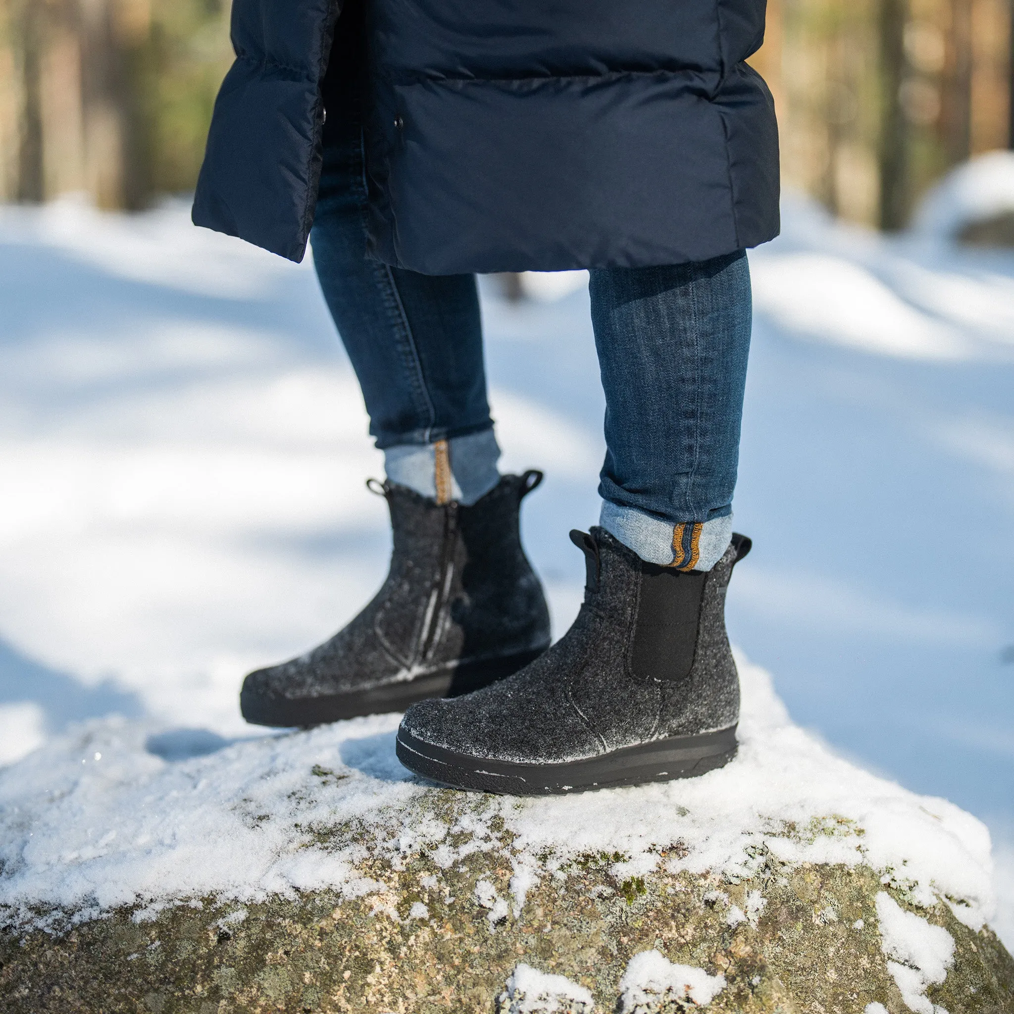 Daily Essentials KEVO Women's GORE-TEX? Felt Chelsea boots