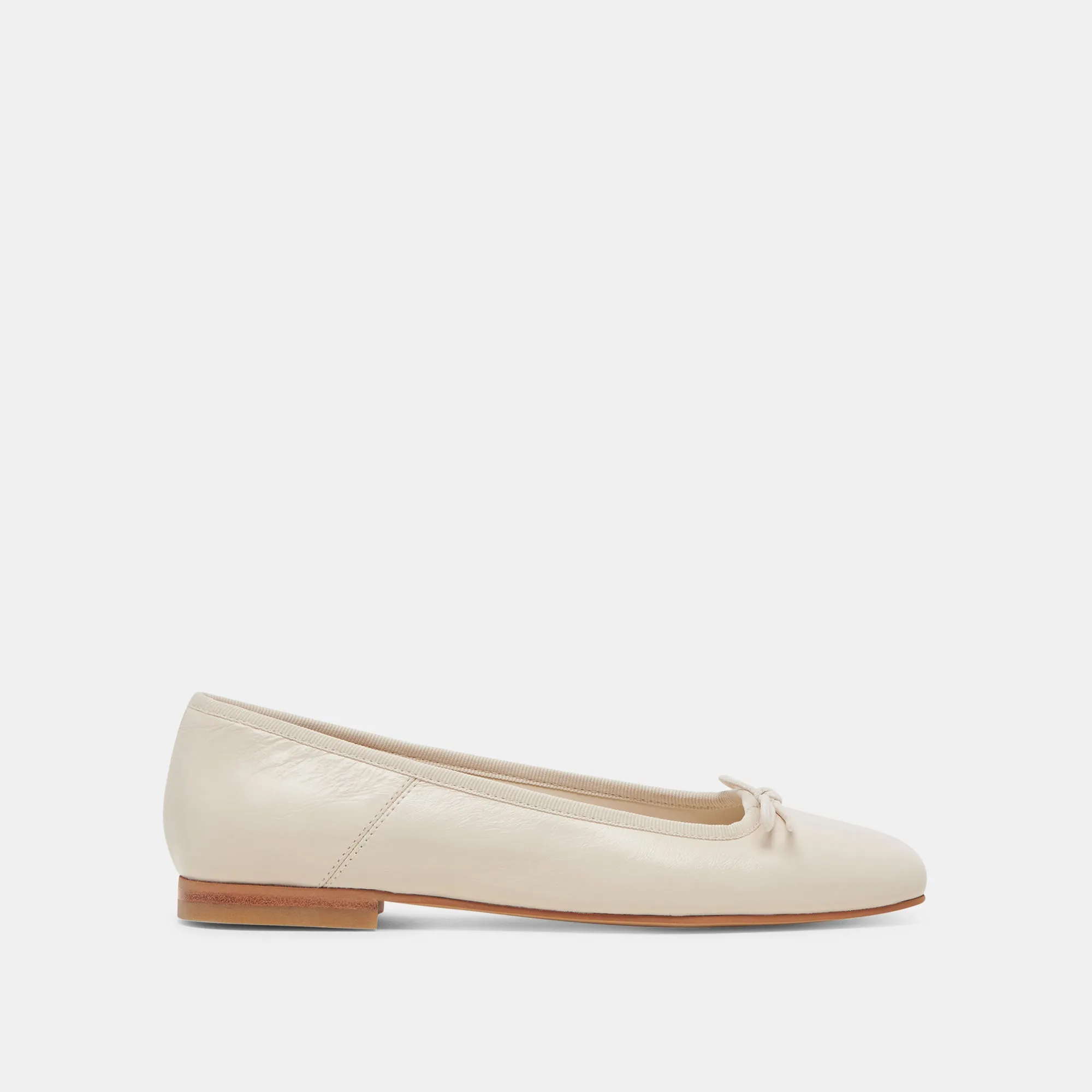 ANISA BALLET FLATS CREME CRINKLE PATENT Sky Walk