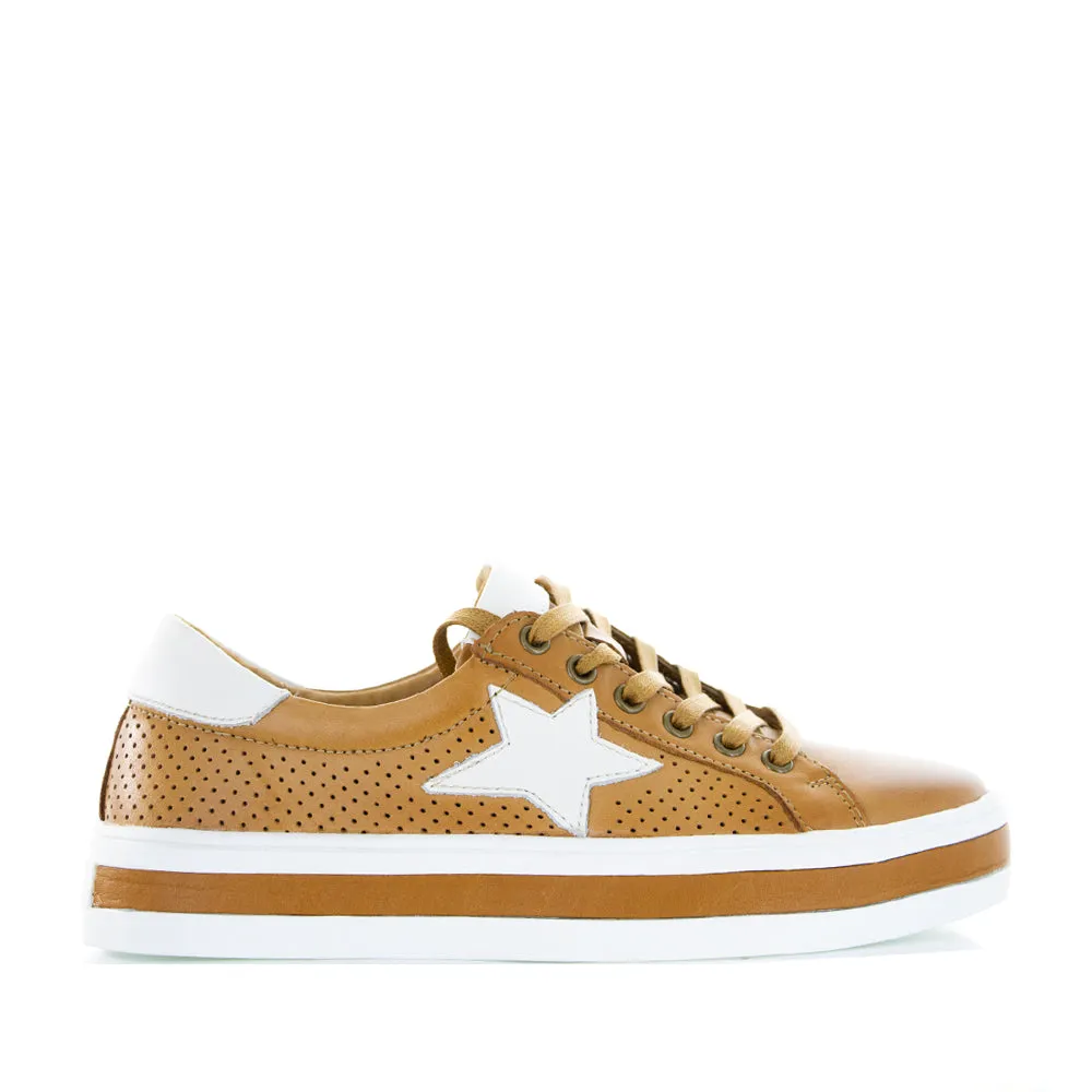 side - vents Round - toe LE SANSA SAVIS TAN