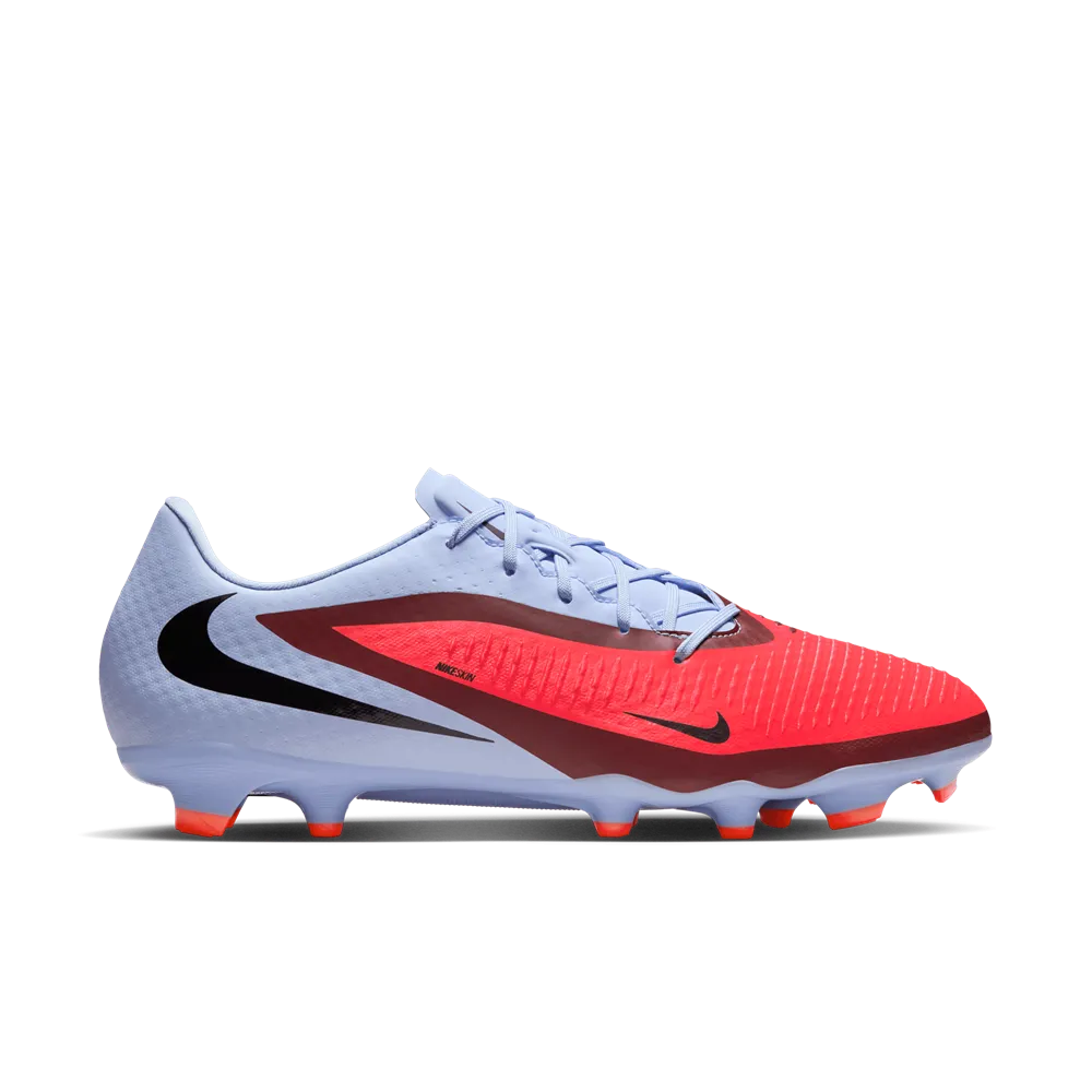 Street Edge Firm Edge Nike Phantom 6 Low Academy FG/MG Football Boots (Royal Tint/Bright Crimson)