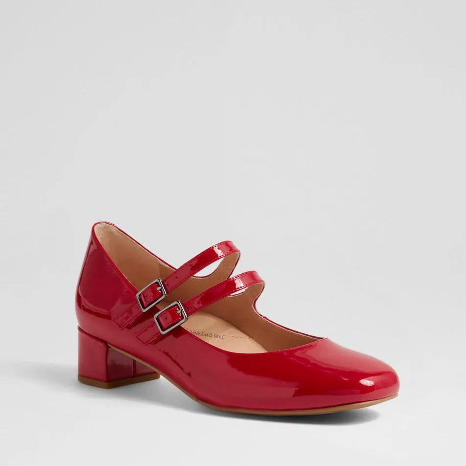 City Pace ZIERA KAROLY RED PATENT
