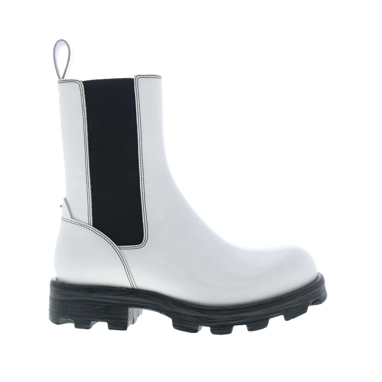 Diesel D-Hammer CH W Y03080-P4471-H6115 Womens White Casual Dress Boots All Day Fashionable Choice