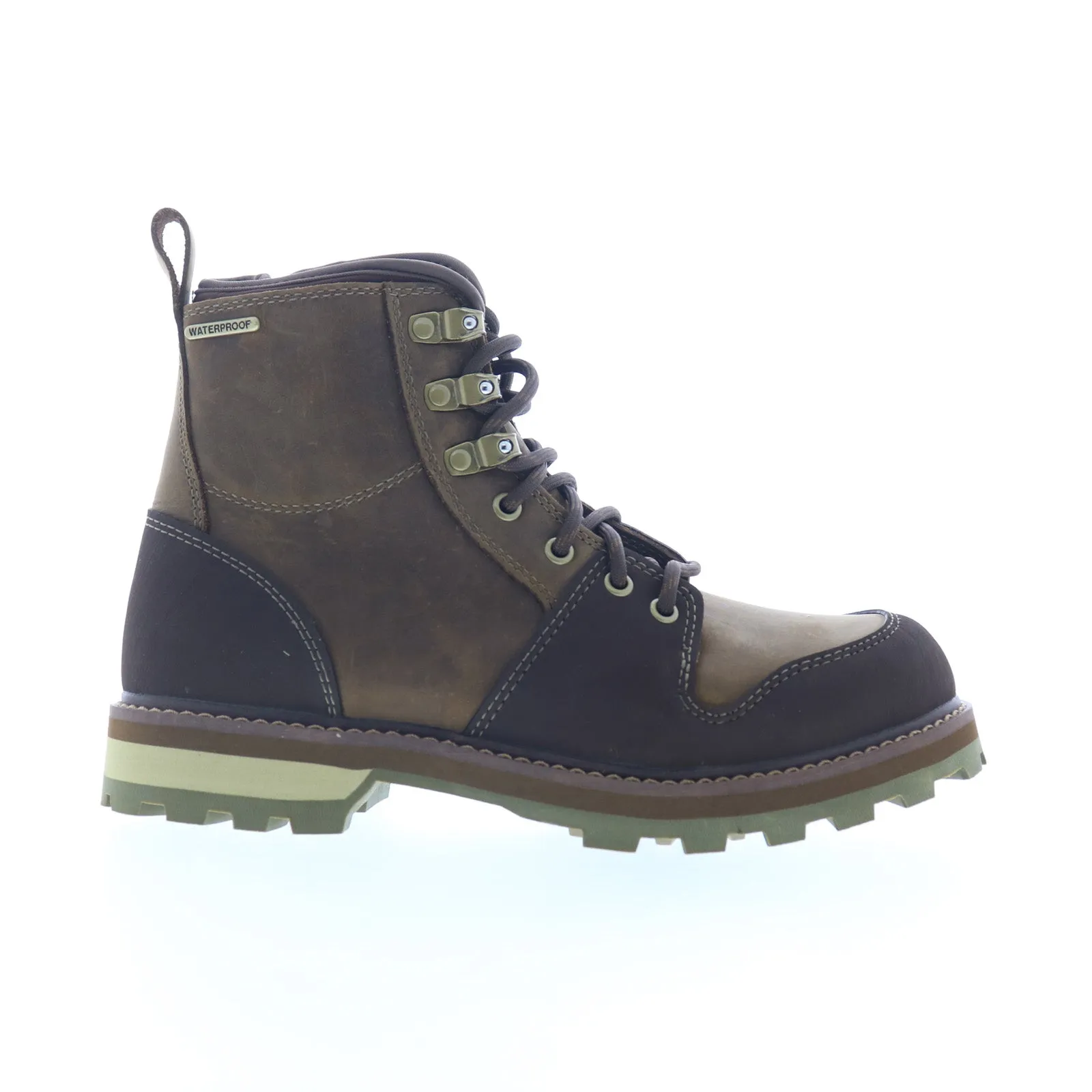Original Muck Leather Lineman LML900 Mens Brown Leather Casual Dress Boots Timeless Look