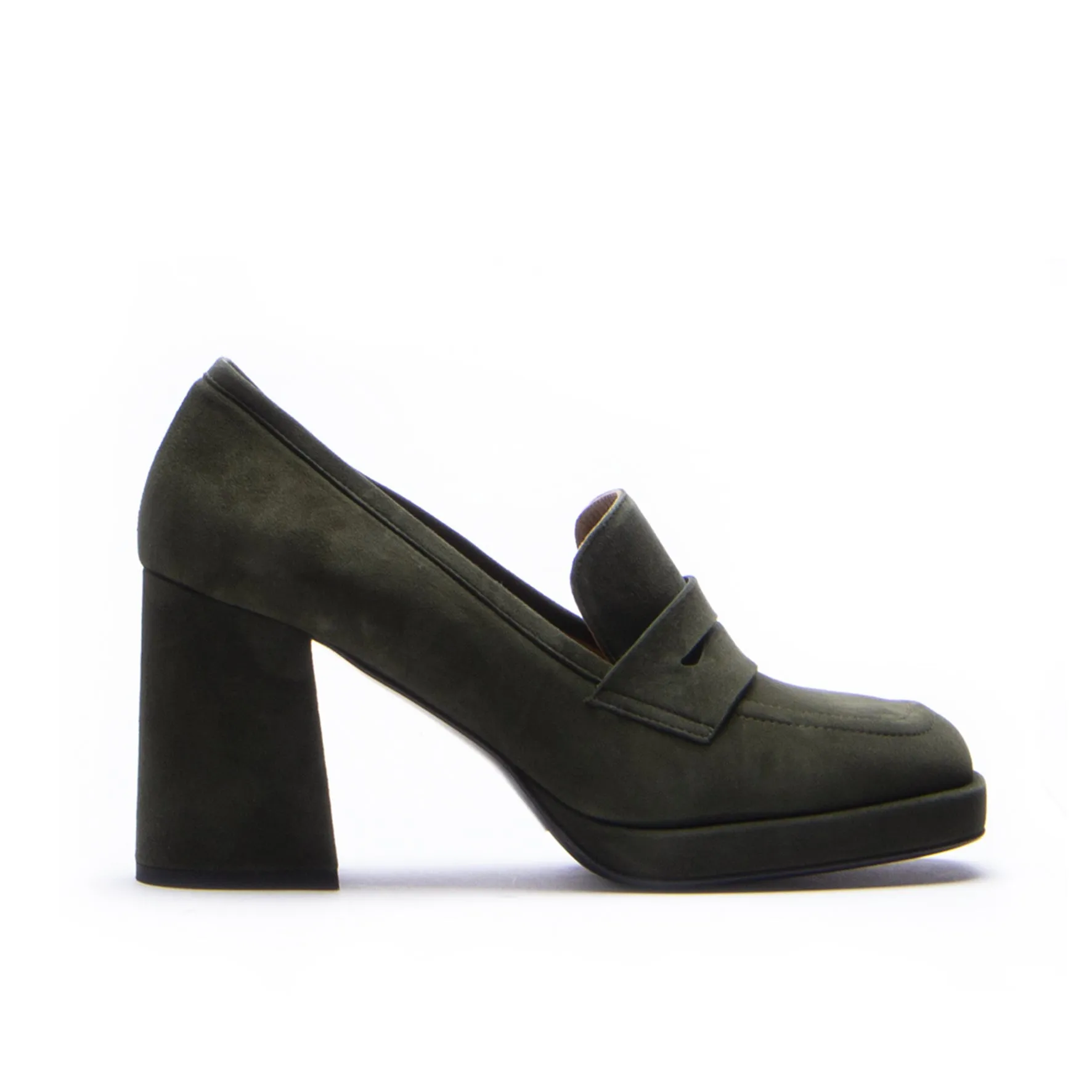 HELLEN PLATFORM MOCASSIN Open Toe Heels Casual Day Heels